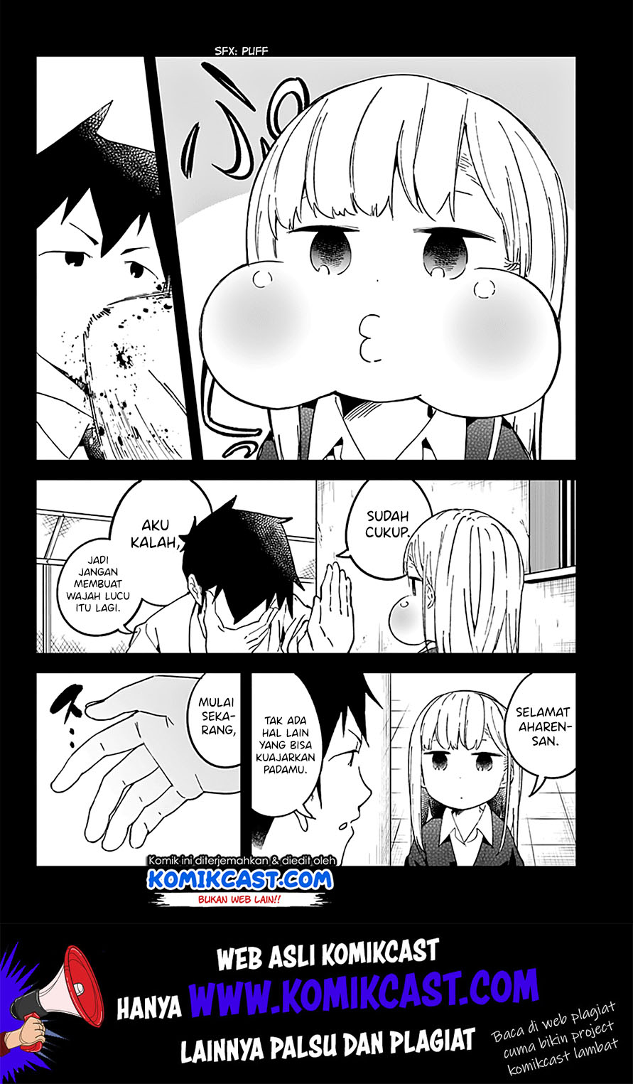 Aharen-san wa Hakarenai Chapter 23 - halaman 16