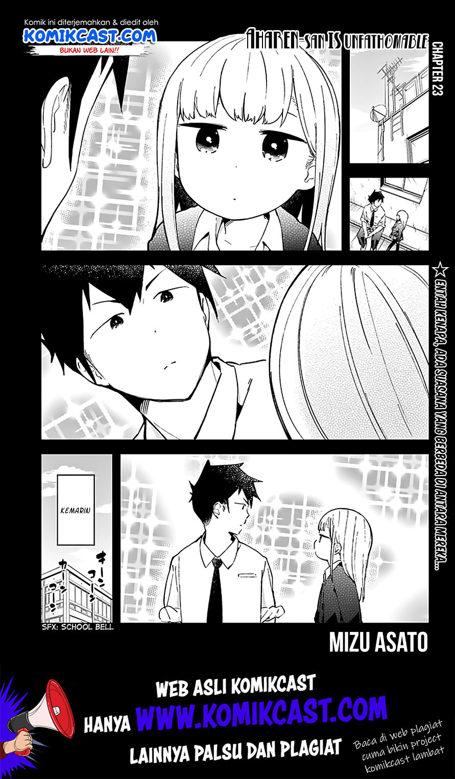 Aharen-san wa Hakarenai Chapter 23 - halaman 3