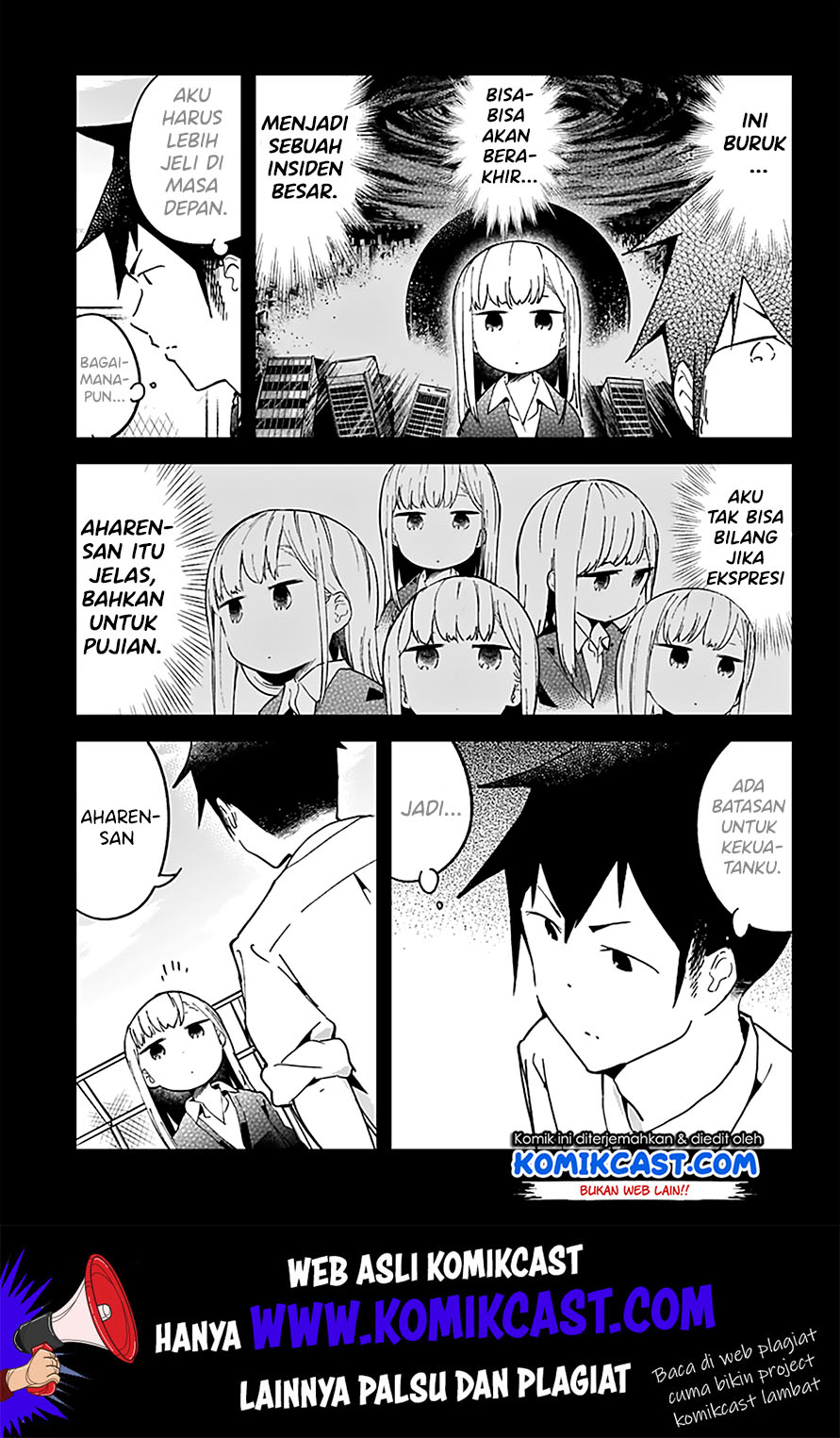 Aharen-san wa Hakarenai Chapter 23 - halaman 7