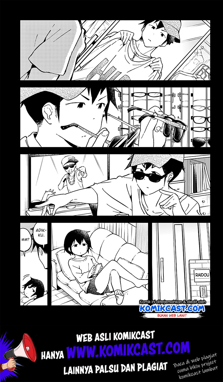 Aharen-san wa Hakarenai Chapter 24 - halaman 10