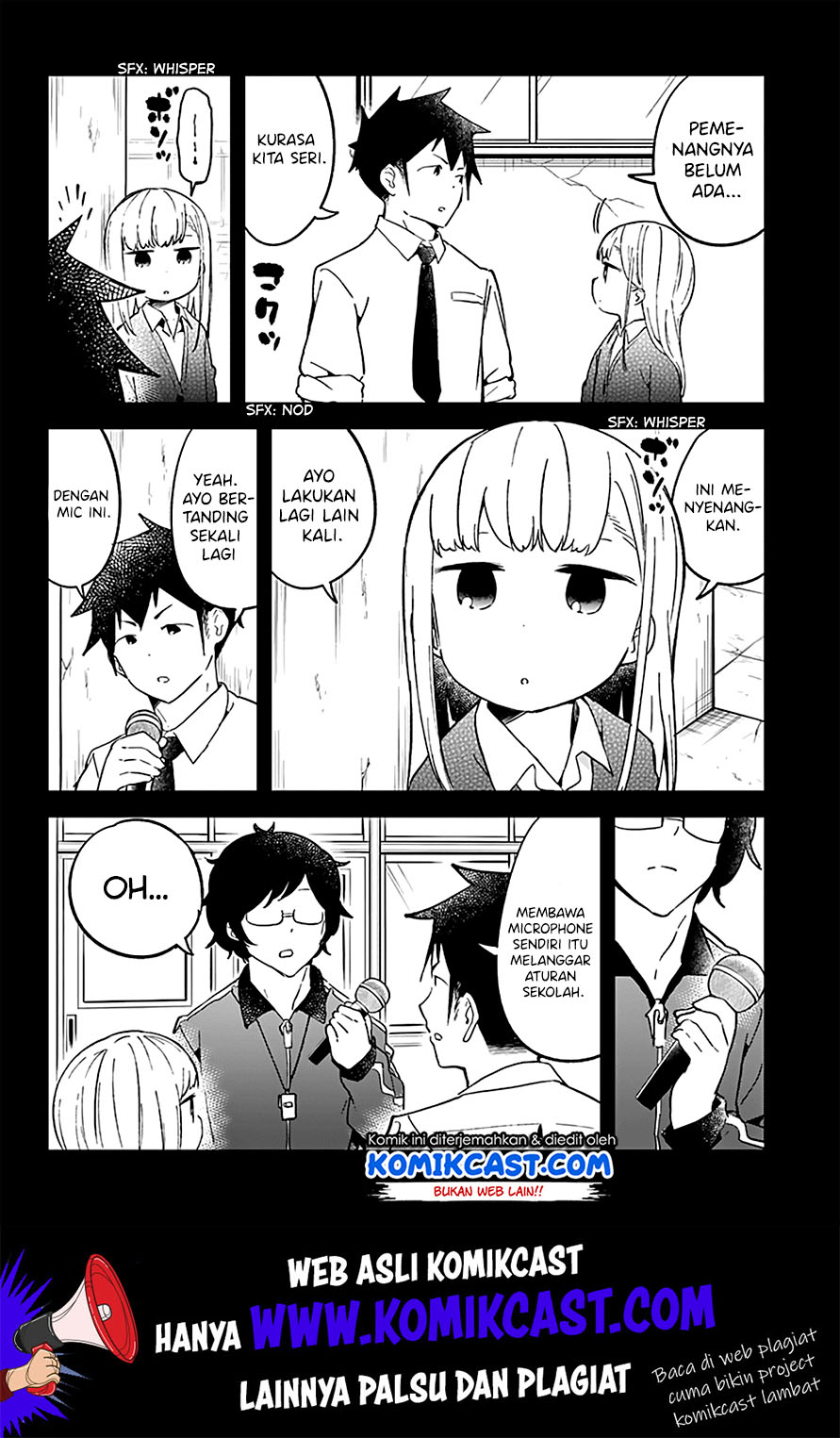 Aharen-san wa Hakarenai Chapter 24 - halaman 17