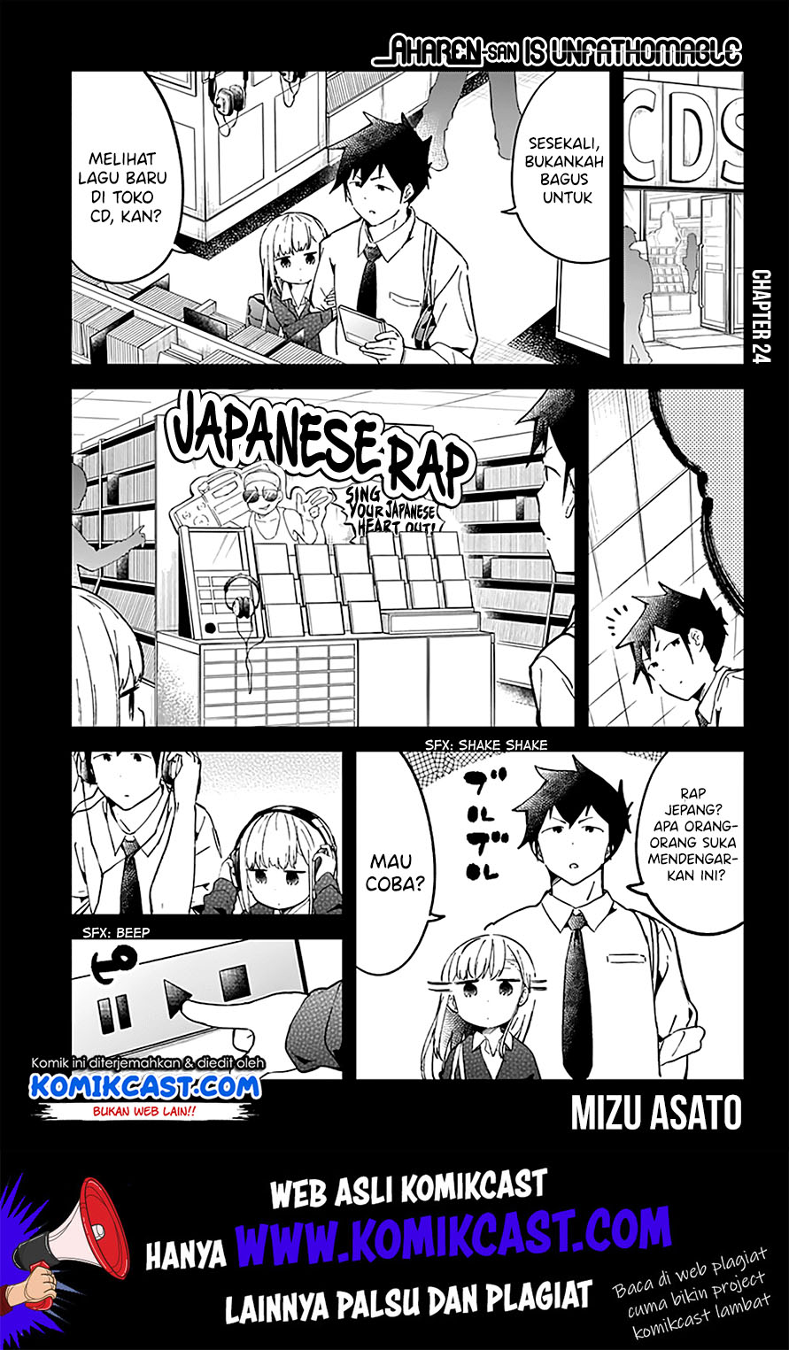 Aharen-san wa Hakarenai Chapter 24 - halaman 4