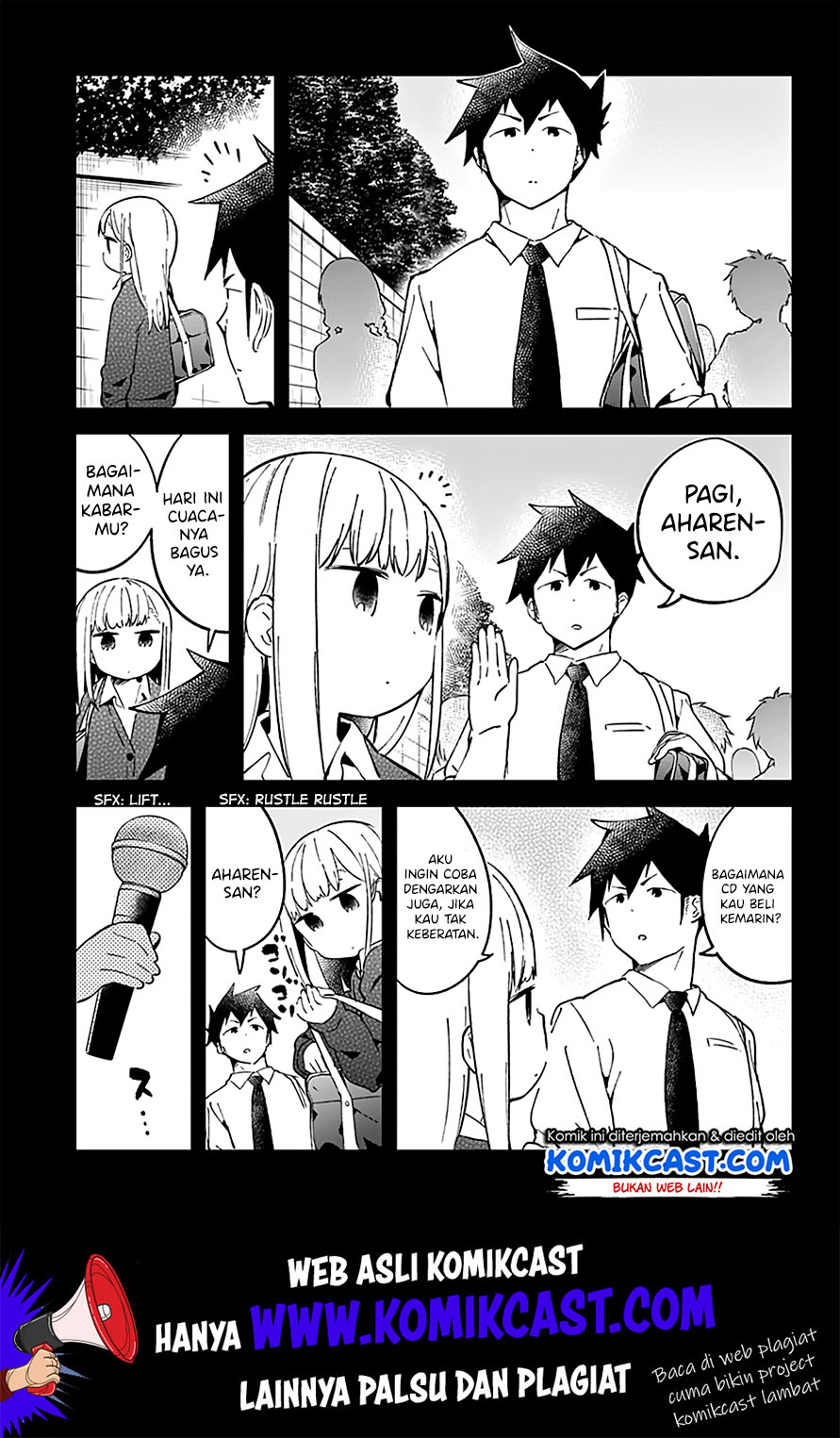 Aharen-san wa Hakarenai Chapter 24 - halaman 6