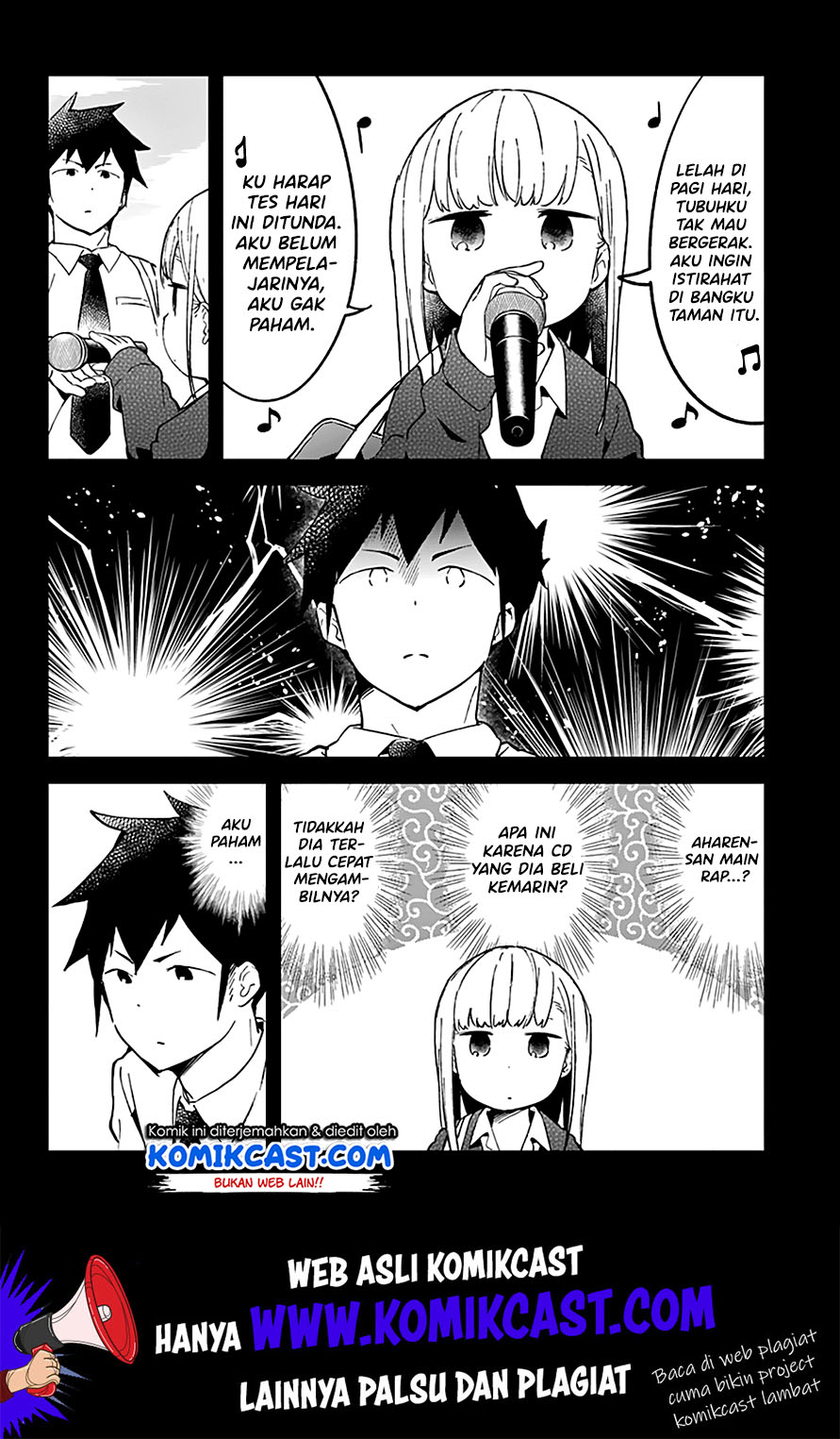 Aharen-san wa Hakarenai Chapter 24 - halaman 7
