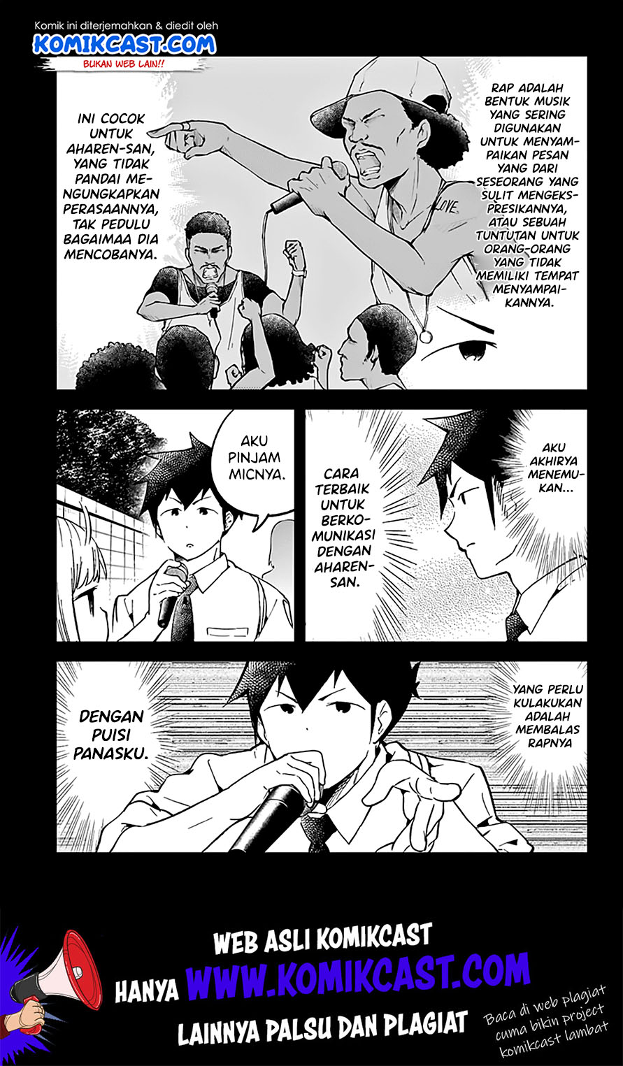 Aharen-san wa Hakarenai Chapter 24 - halaman 8
