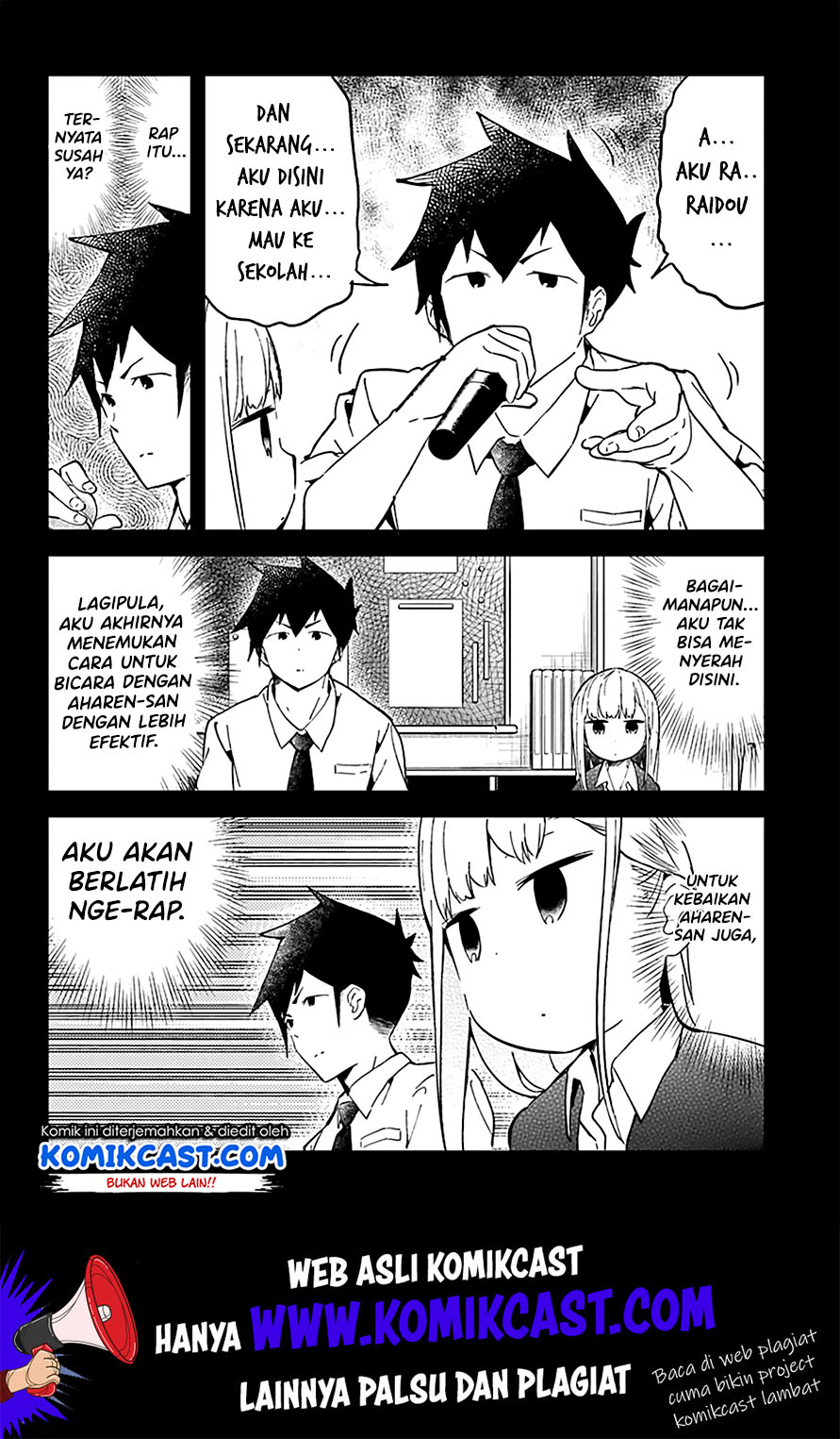 Aharen-san wa Hakarenai Chapter 24 - halaman 9