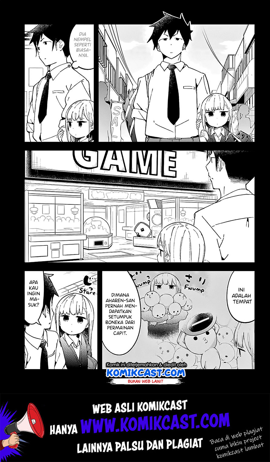 Aharen-san wa Hakarenai Chapter 25.5 - halaman 7