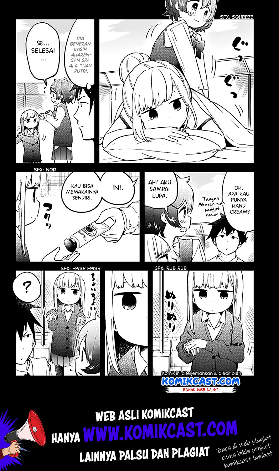 Aharen-san wa Hakarenai Chapter 25 - halaman 13