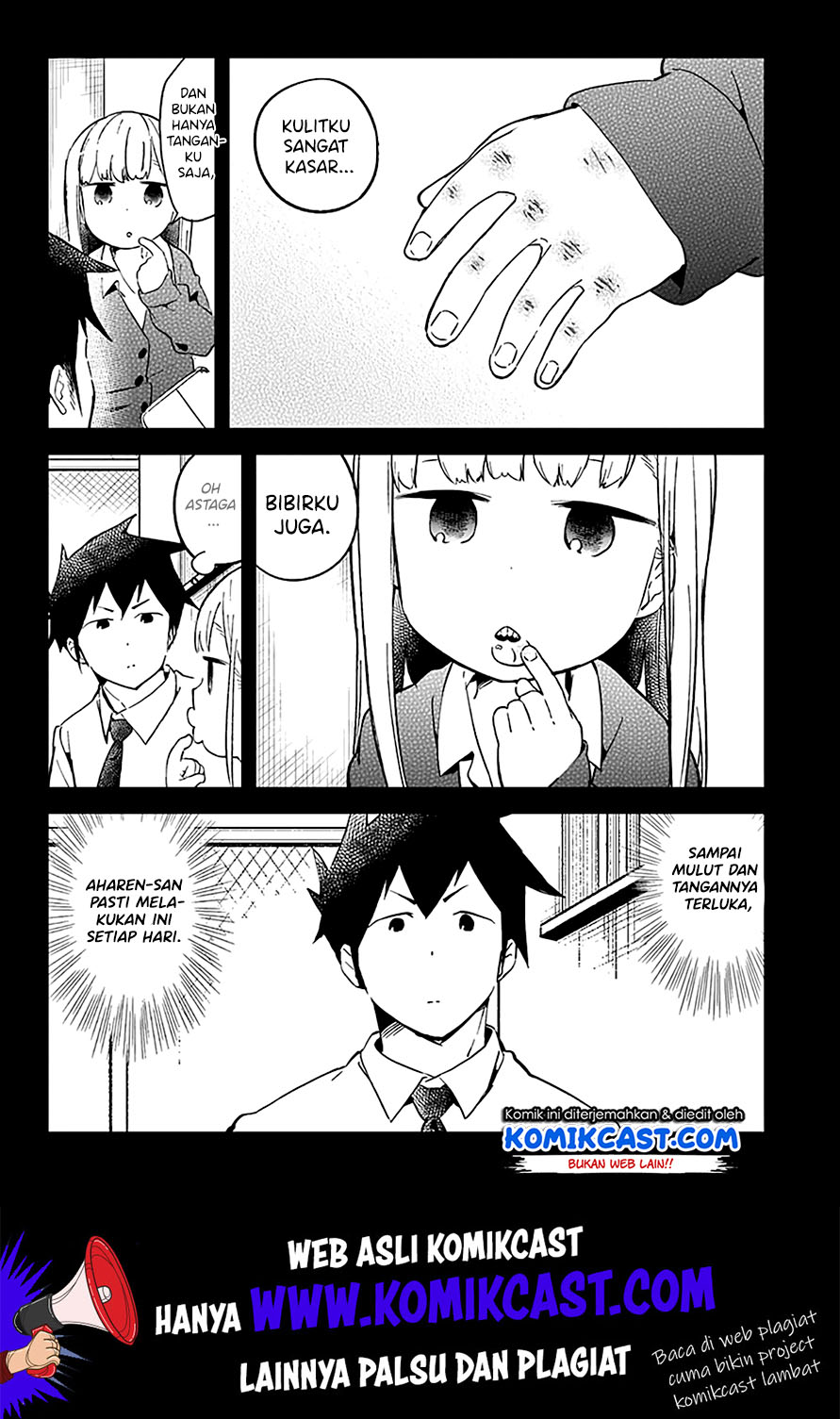 Aharen-san wa Hakarenai Chapter 25 - halaman 5