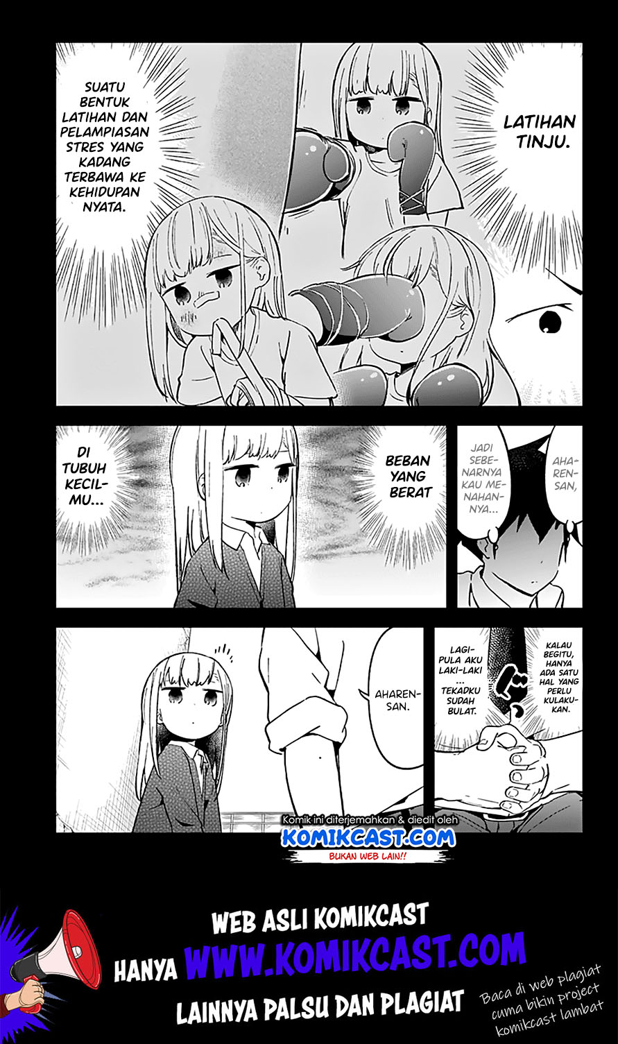 Aharen-san wa Hakarenai Chapter 25 - halaman 6