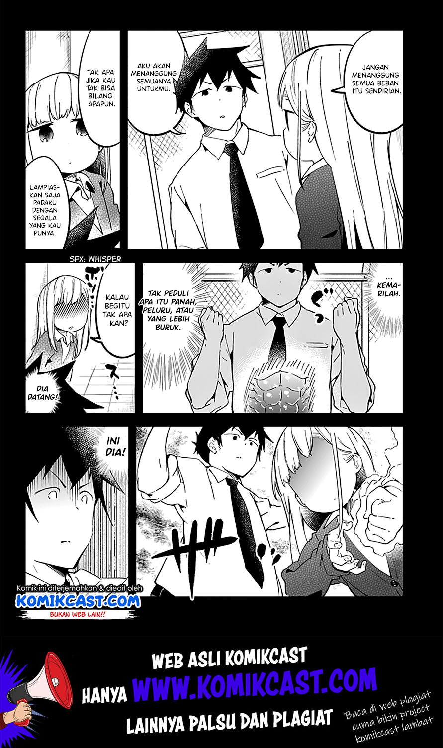 Aharen-san wa Hakarenai Chapter 25 - halaman 7