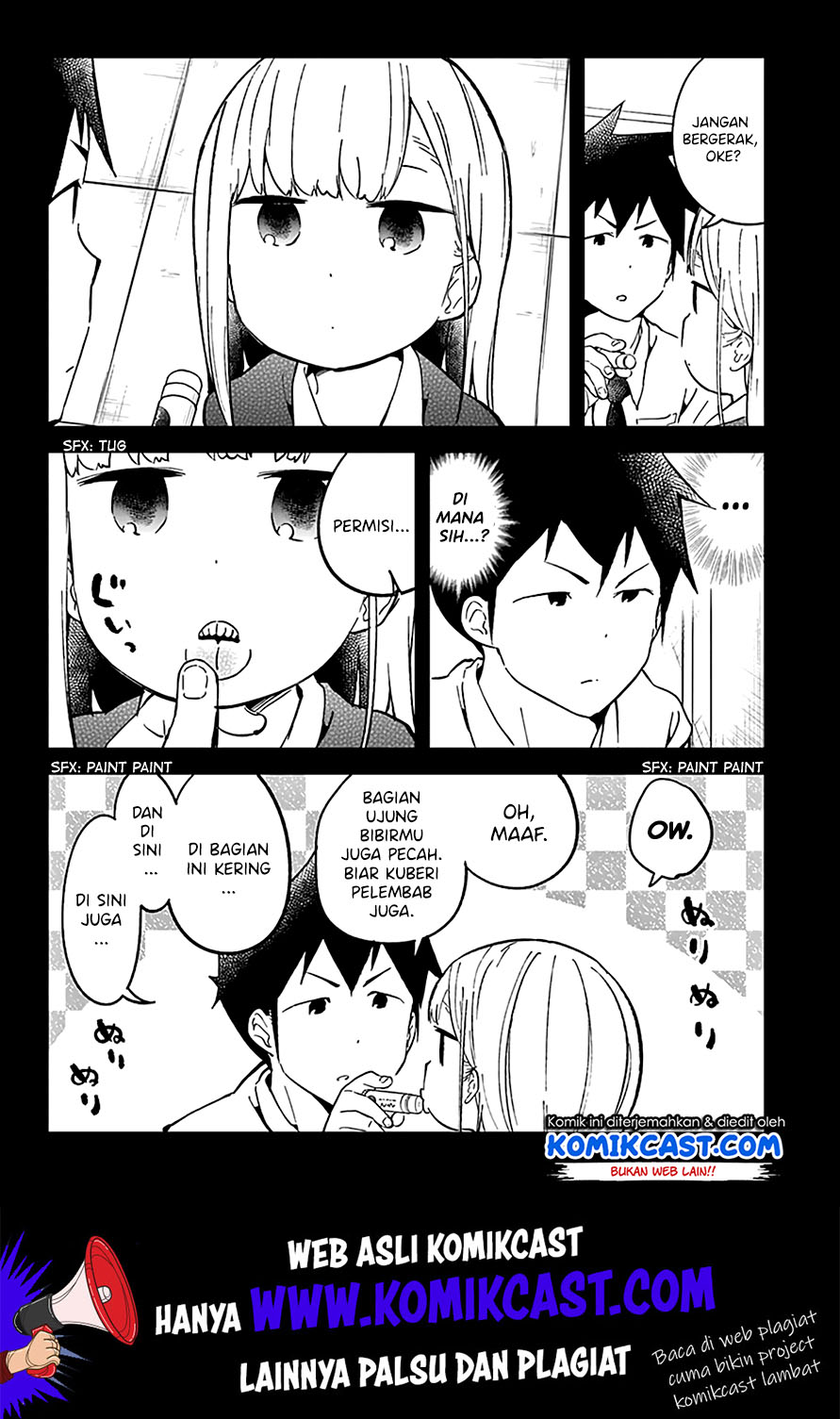 Aharen-san wa Hakarenai Chapter 25 - halaman 9