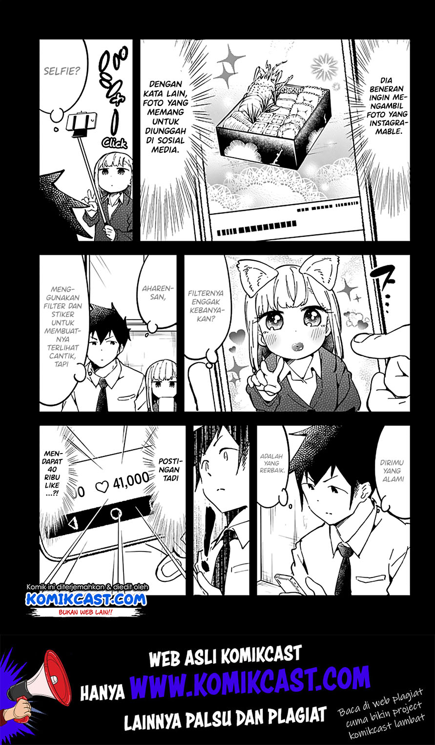 Aharen-san wa Hakarenai Chapter 27 - halaman 10