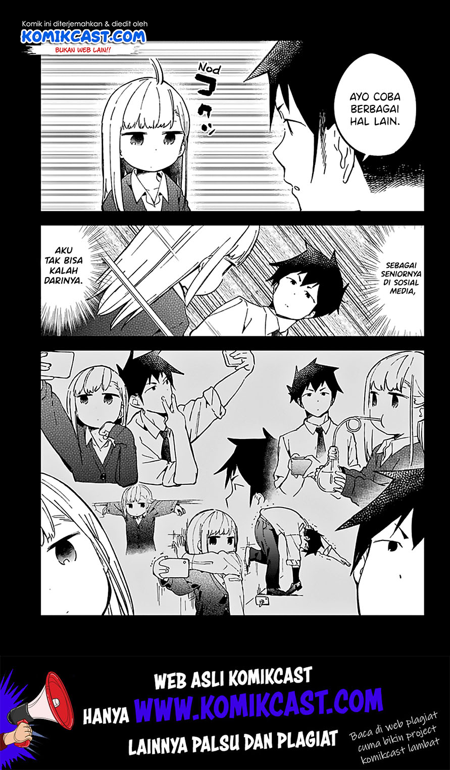 Aharen-san wa Hakarenai Chapter 27 - halaman 14