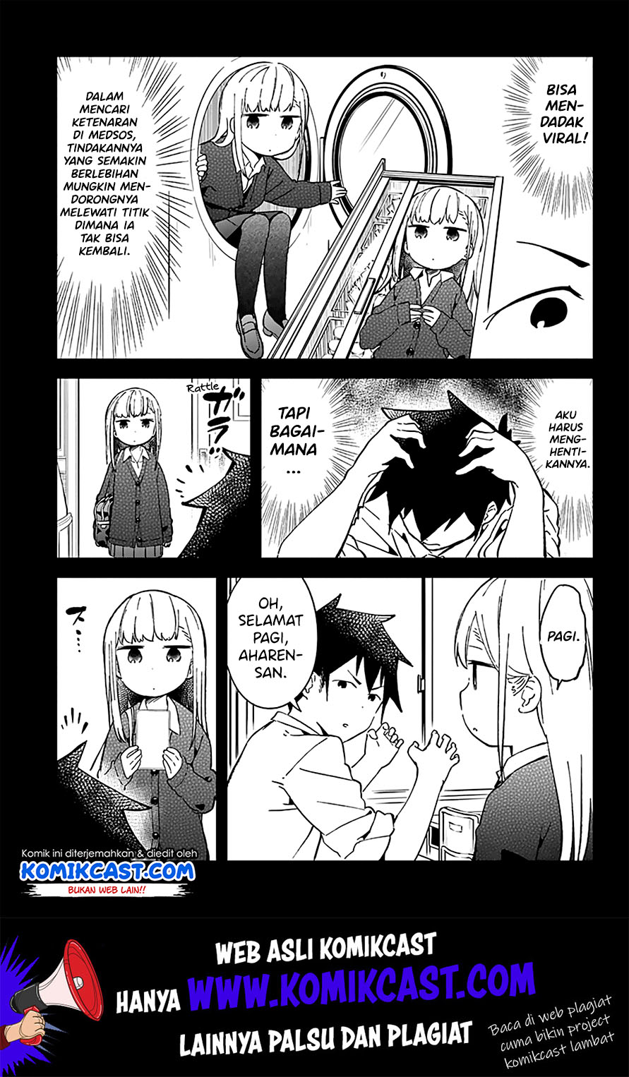 Aharen-san wa Hakarenai Chapter 27 - halaman 16
