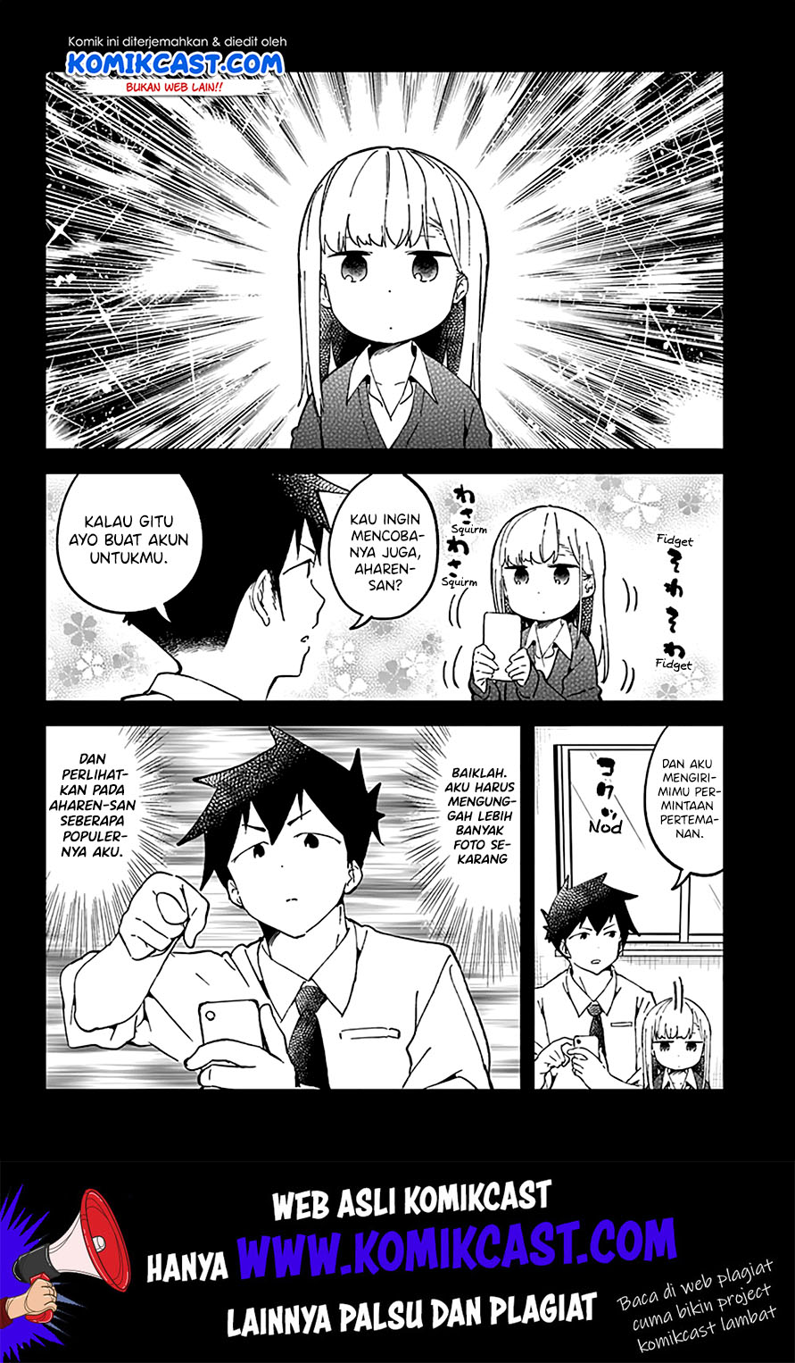 Aharen-san wa Hakarenai Chapter 27 - halaman 7