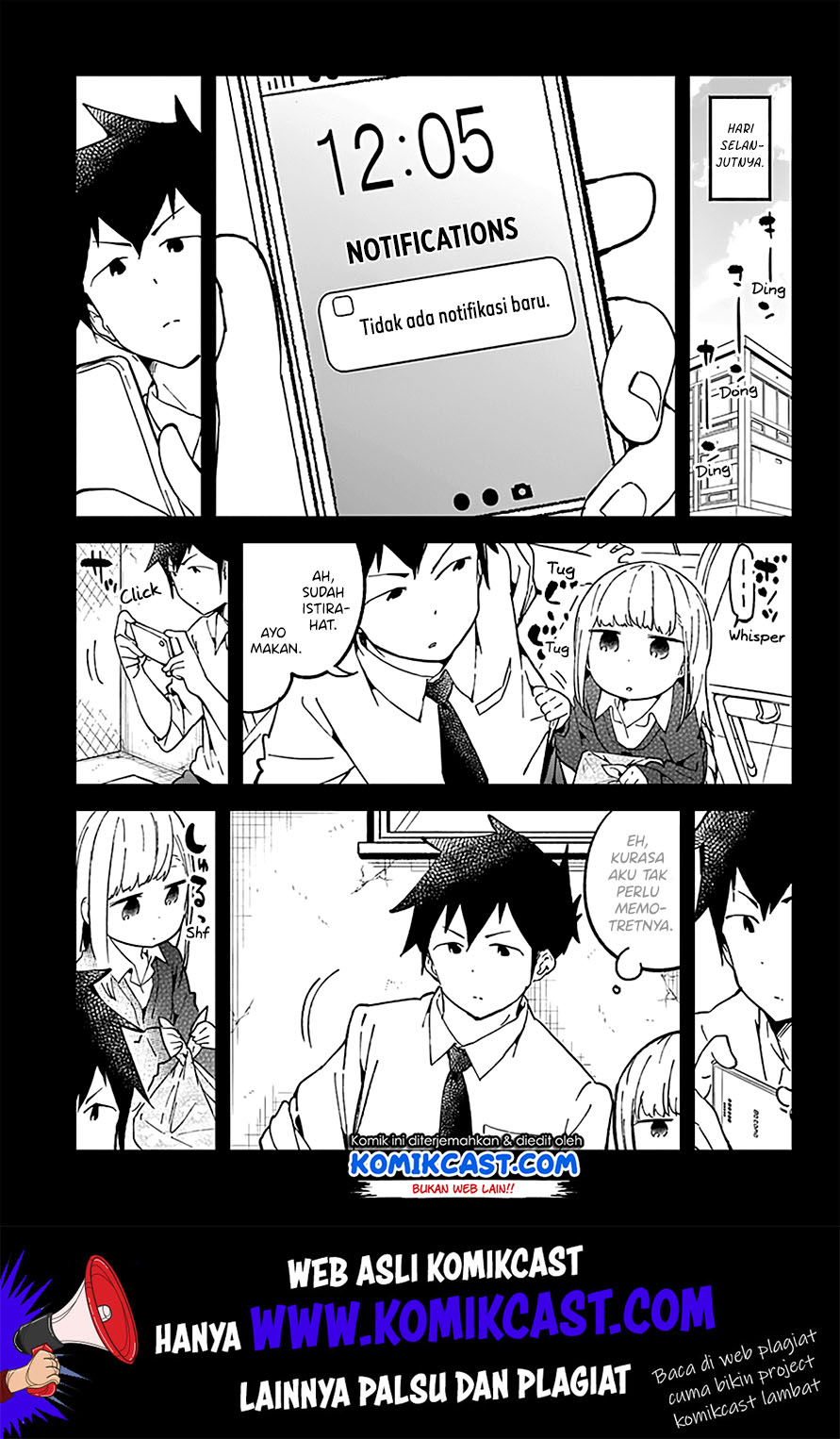 Aharen-san wa Hakarenai Chapter 27 - halaman 8