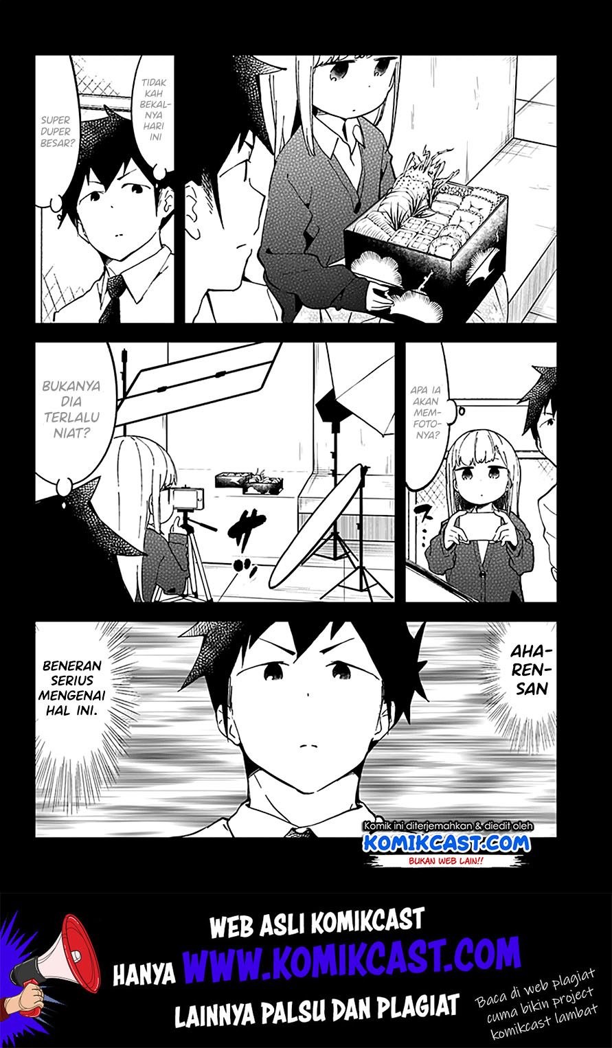 Aharen-san wa Hakarenai Chapter 27 - halaman 9