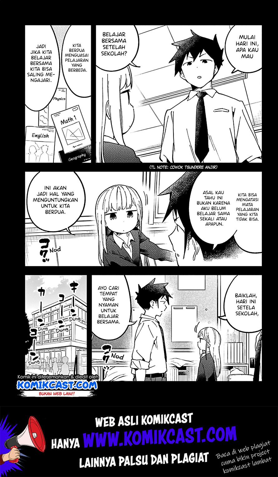 Aharen-san wa Hakarenai Chapter 28 - halaman 6