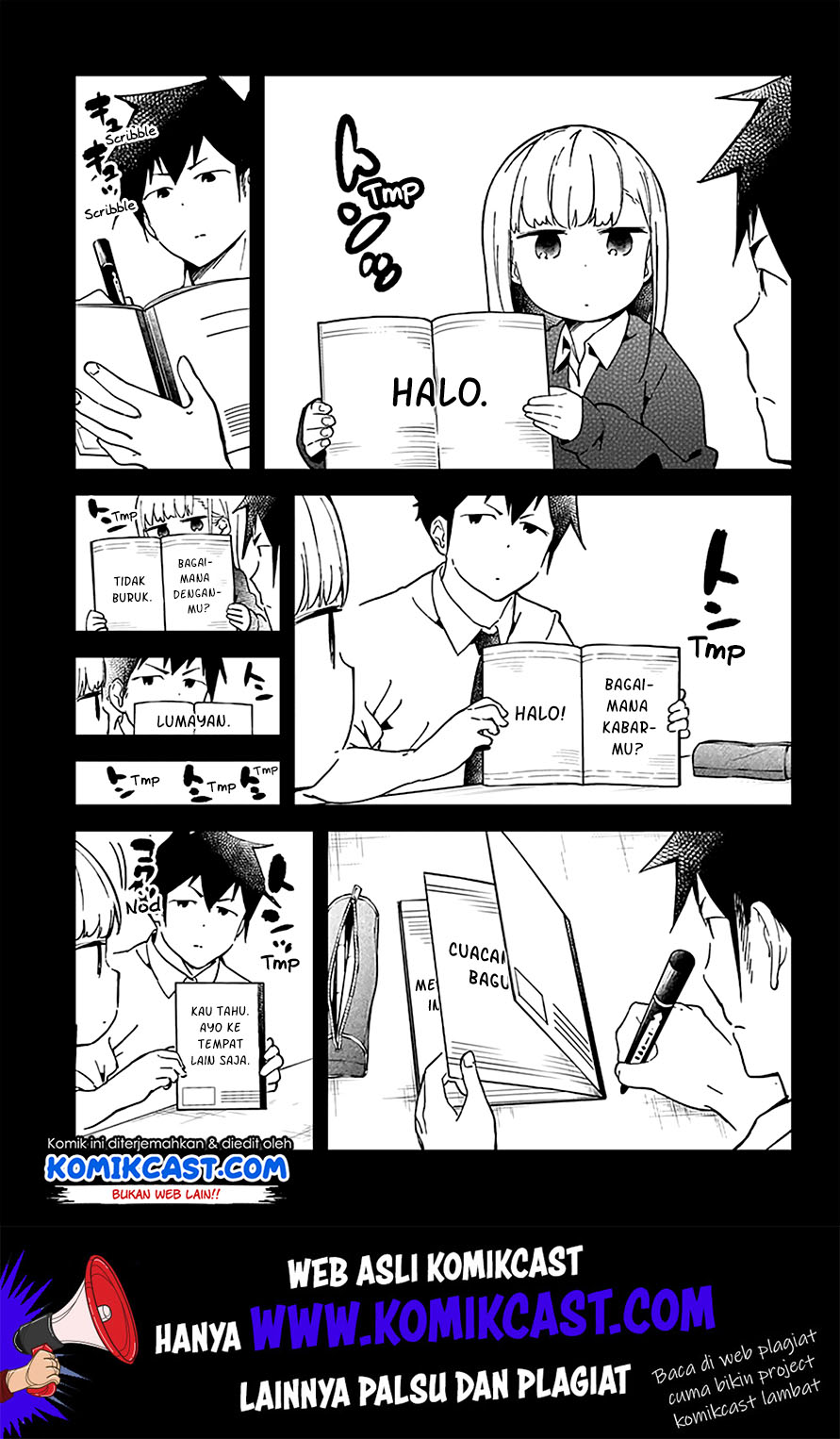 Aharen-san wa Hakarenai Chapter 28 - halaman 8