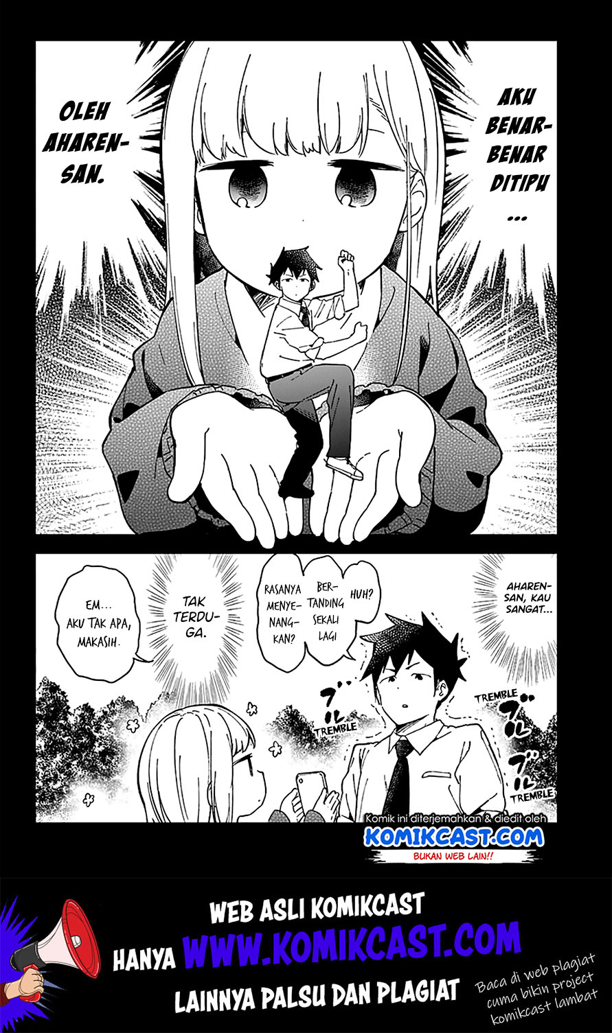 Aharen-san wa Hakarenai Chapter 29 - halaman 16