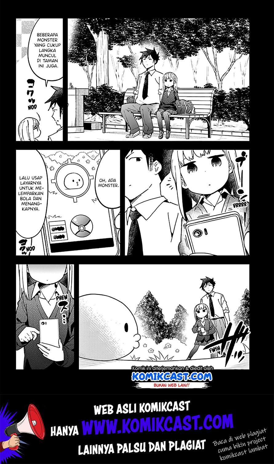 Aharen-san wa Hakarenai Chapter 29 - halaman 6