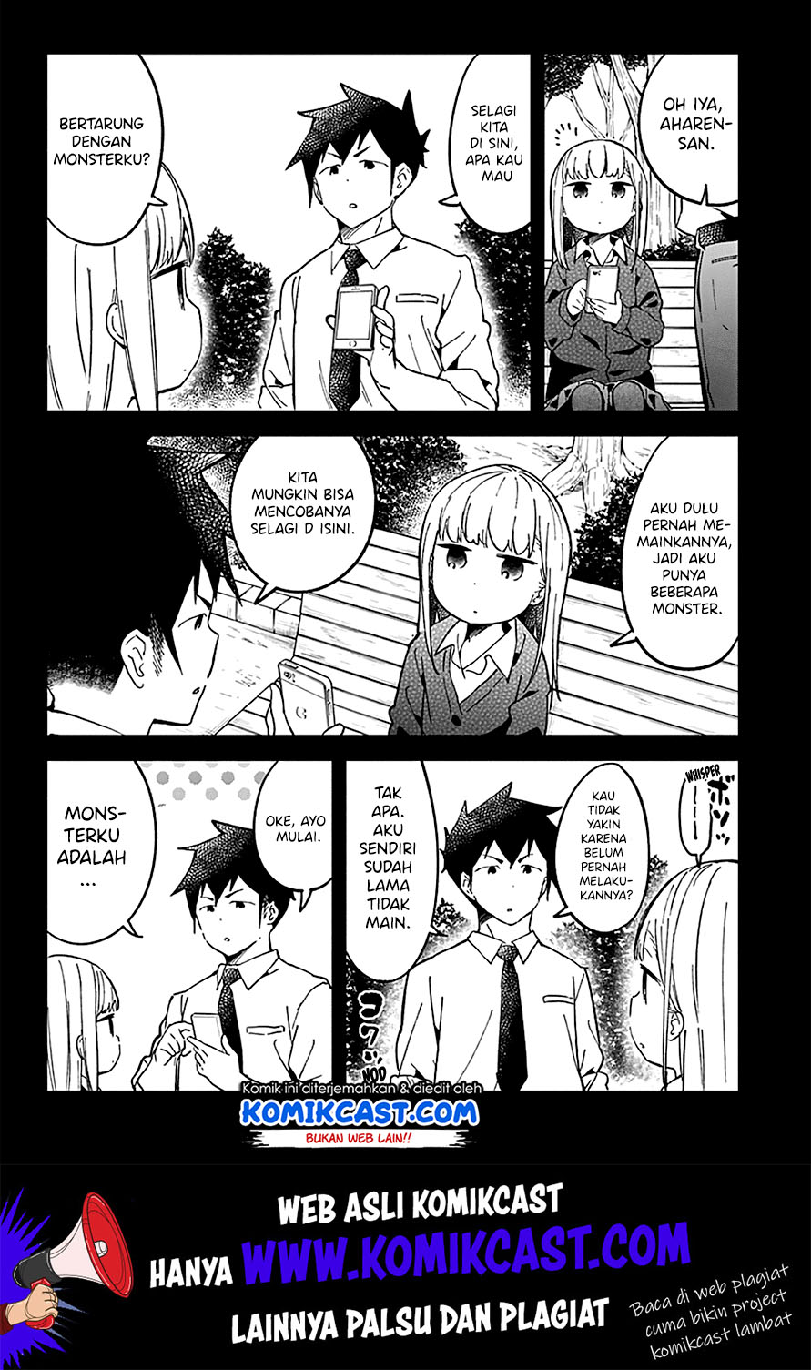 Aharen-san wa Hakarenai Chapter 29 - halaman 8