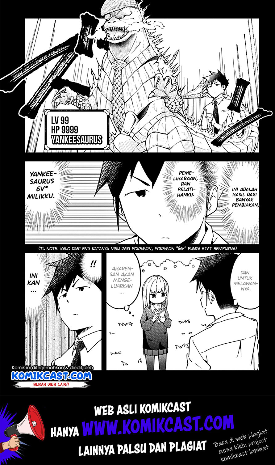 Aharen-san wa Hakarenai Chapter 29 - halaman 9