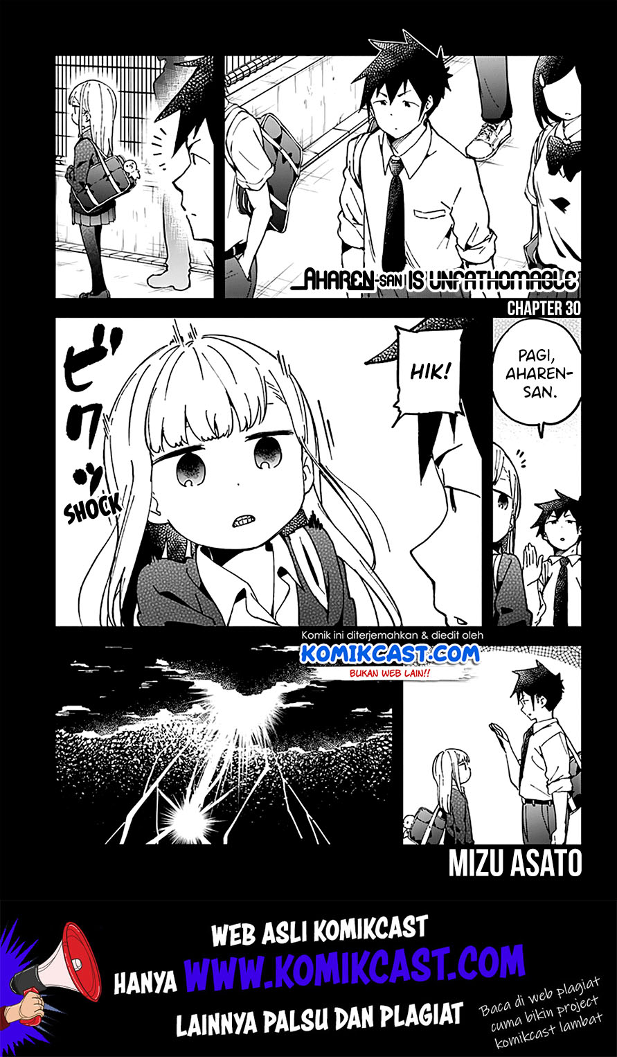 Aharen-san wa Hakarenai Chapter 30 - halaman 3