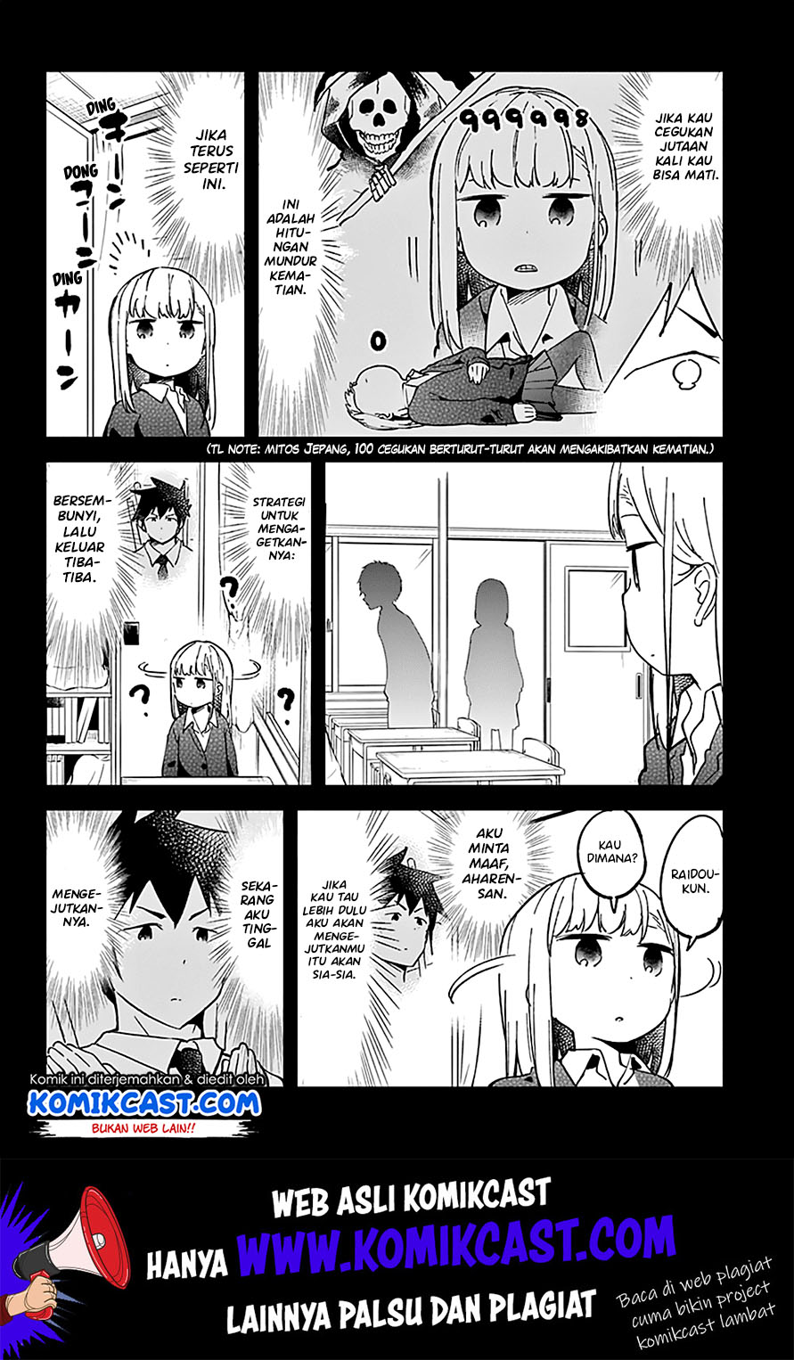 Aharen-san wa Hakarenai Chapter 30 - halaman 8