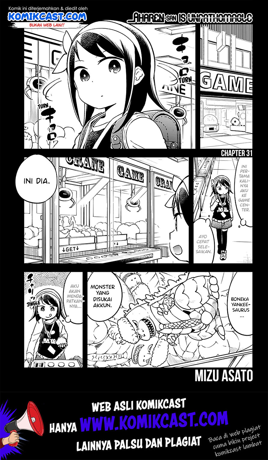 Aharen-san wa Hakarenai Chapter 31 - halaman 3