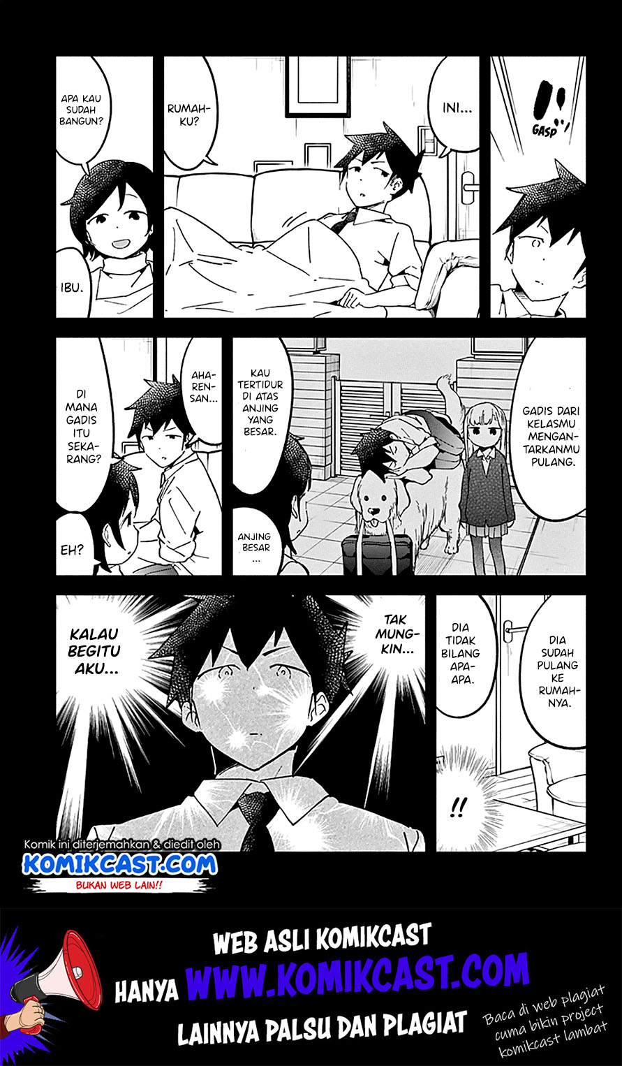 Aharen-san wa Hakarenai Chapter 33 - halaman 17
