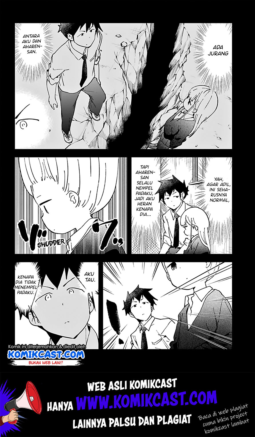 Aharen-san wa Hakarenai Chapter 35 - halaman 6