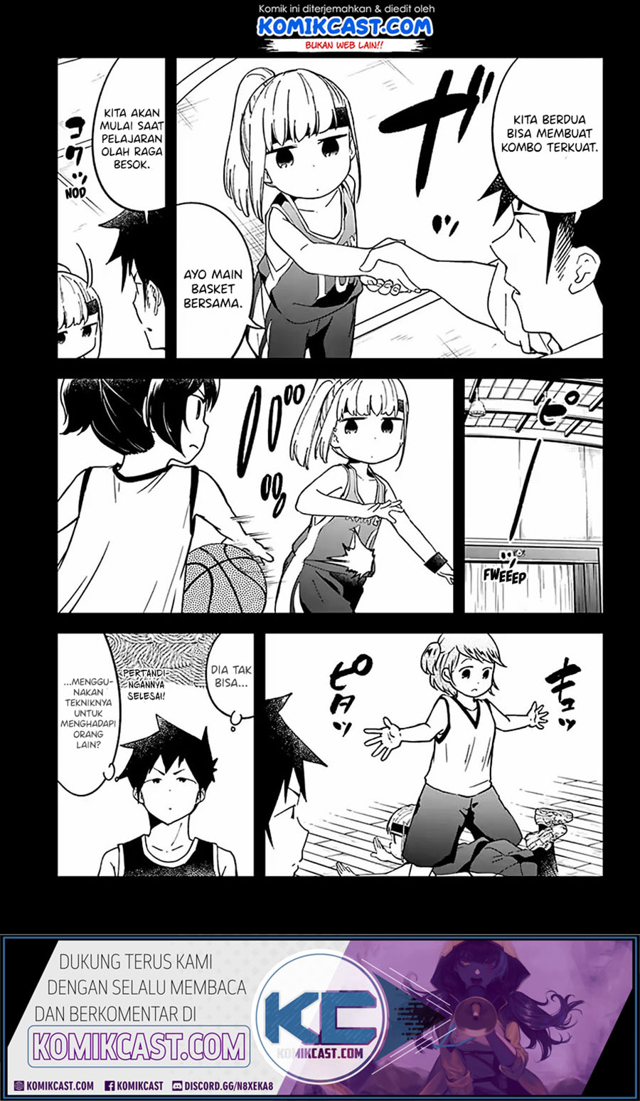 Aharen-san wa Hakarenai Chapter 36 - halaman 16