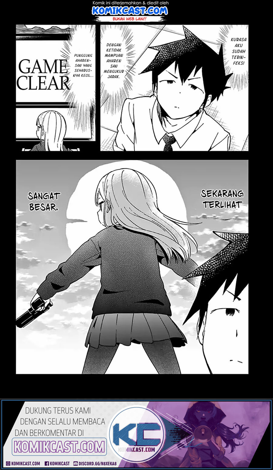 Aharen-san wa Hakarenai Chapter 38 - halaman 14