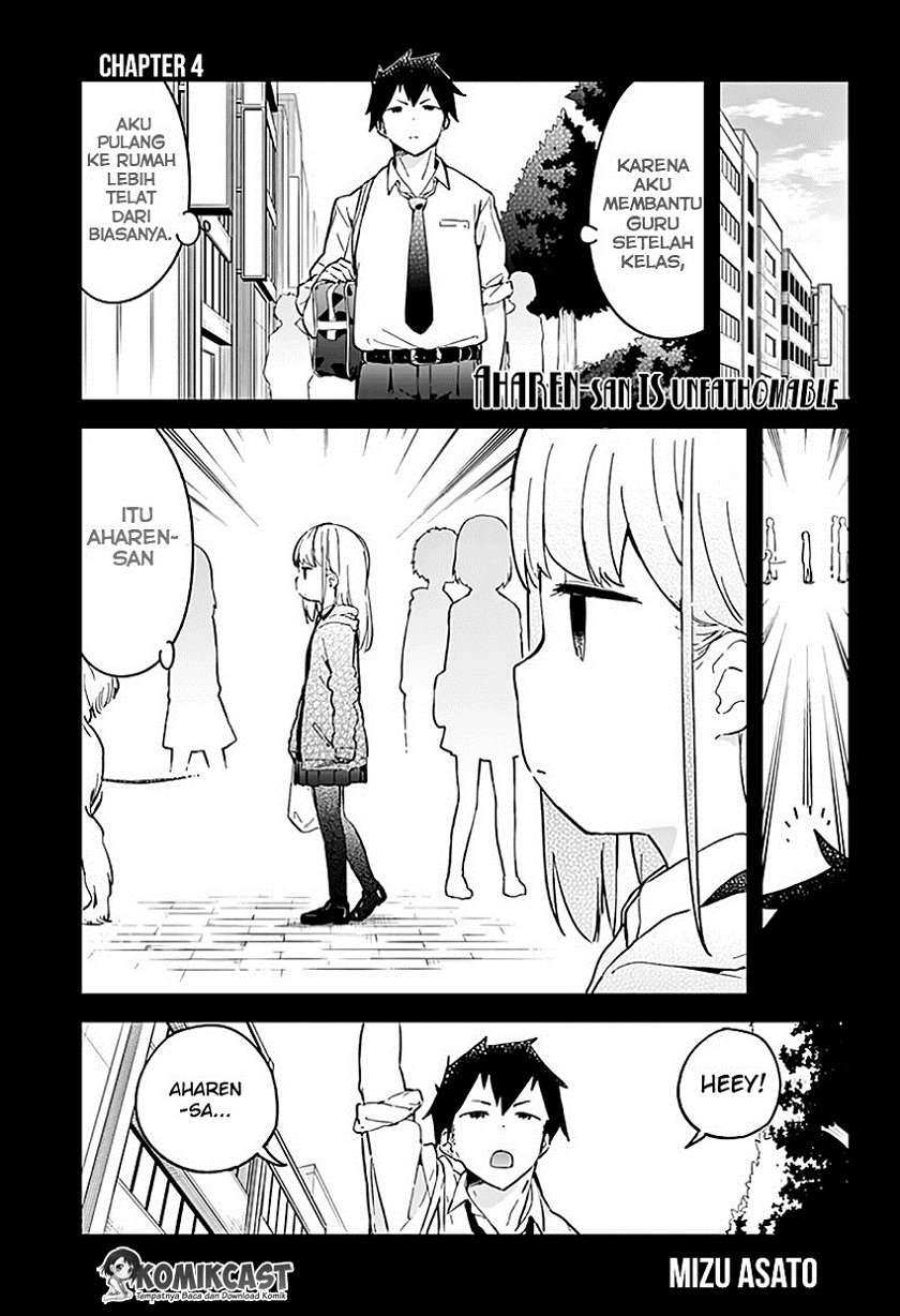 Aharen-san wa Hakarenai Chapter 4 - halaman 1