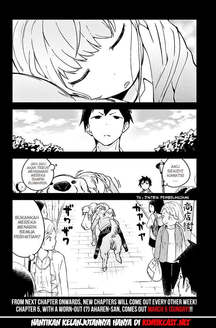 Aharen-san wa Hakarenai Chapter 4 - halaman 13