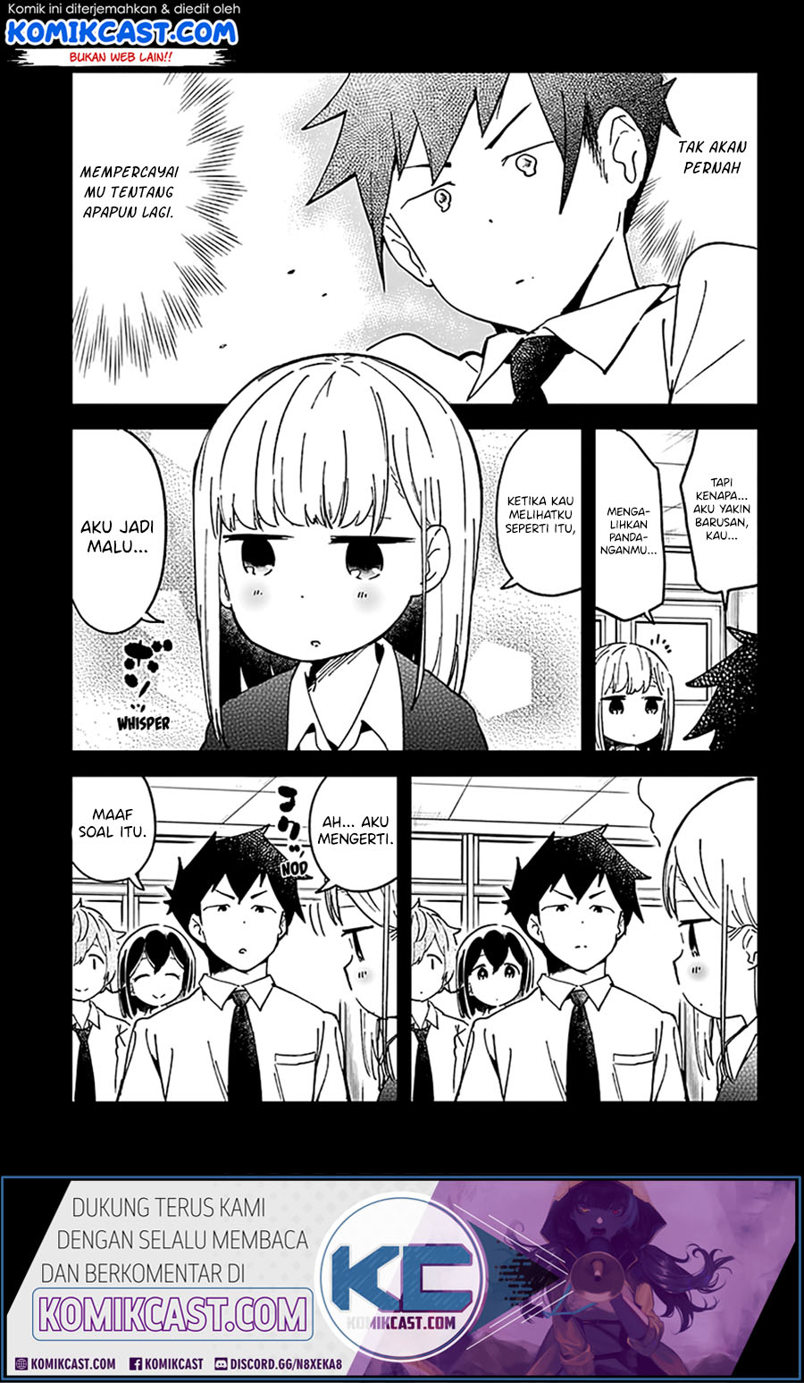 Aharen-san wa Hakarenai Chapter 41 - halaman 17
