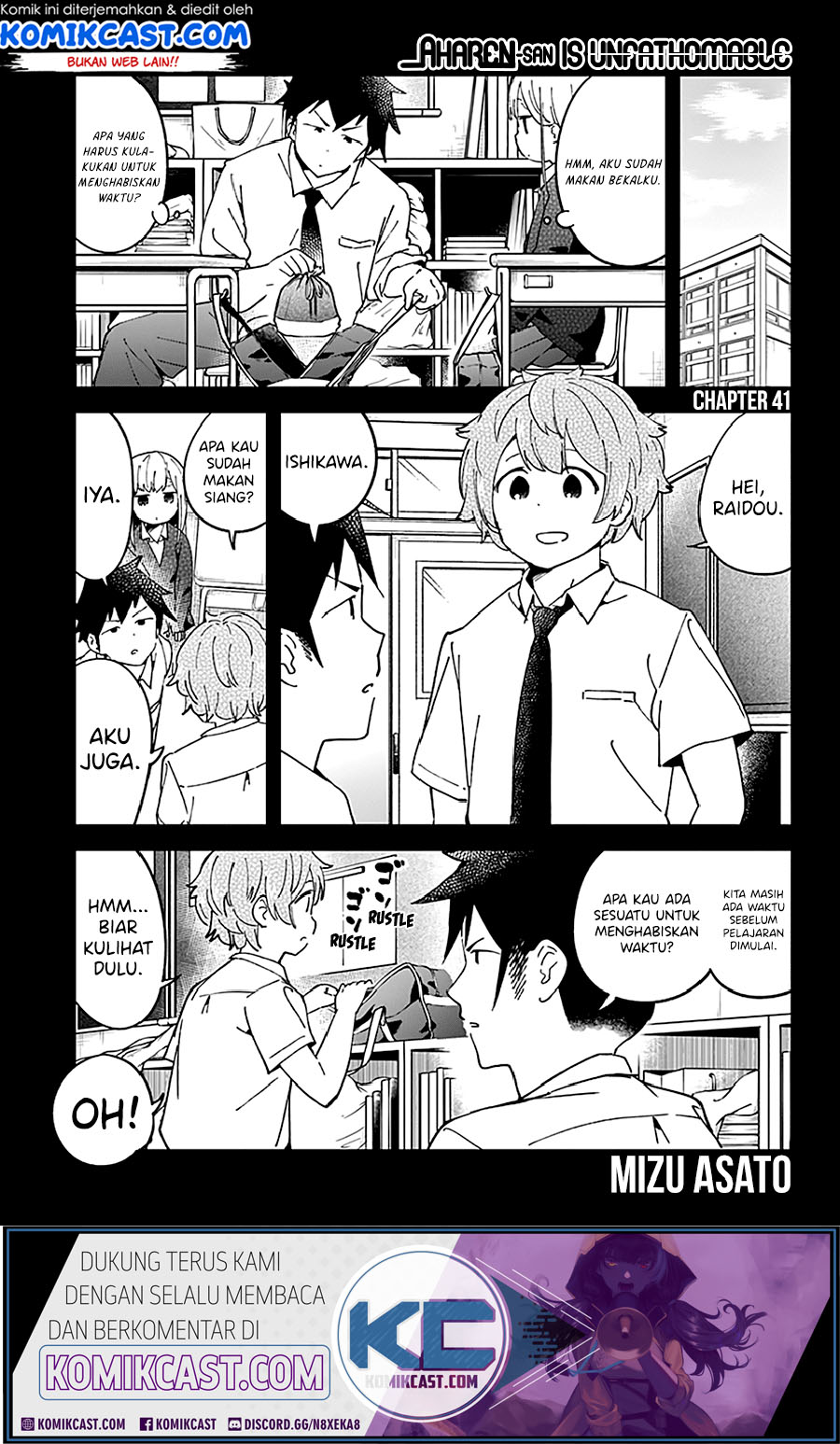 Aharen-san wa Hakarenai Chapter 41 - halaman 3
