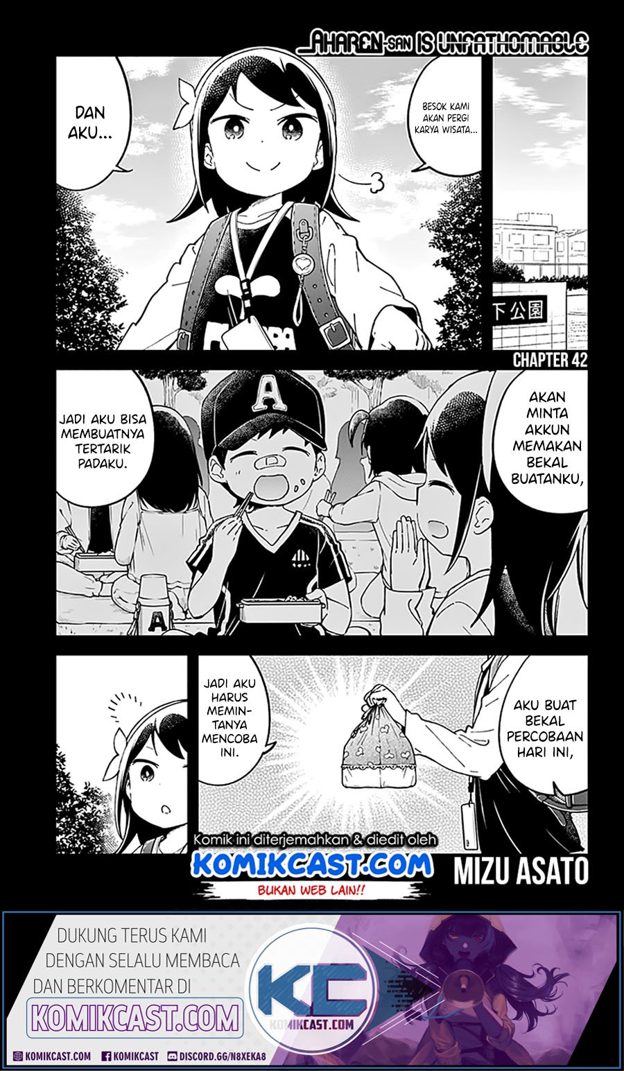 Aharen-san wa Hakarenai Chapter 42 - halaman 3