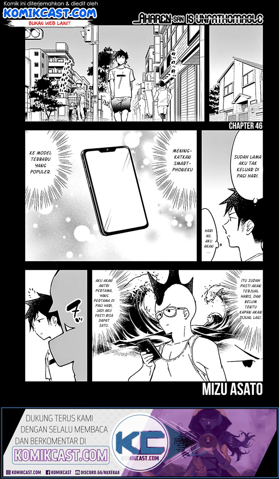 Aharen-san wa Hakarenai Chapter 46 - halaman 3