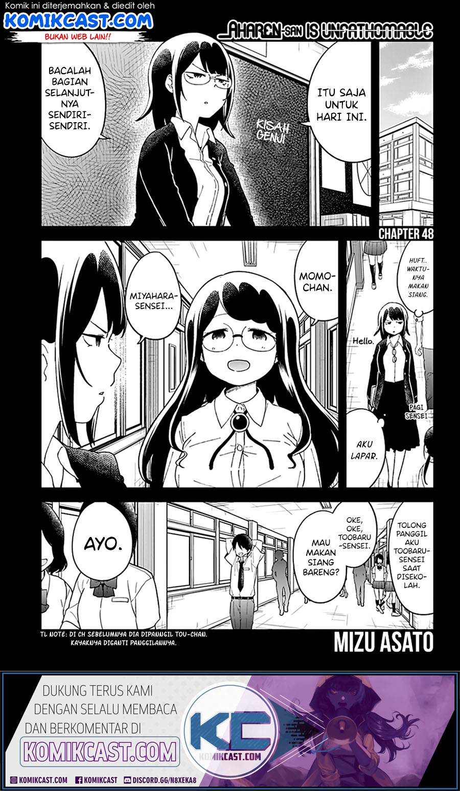 Aharen-san wa Hakarenai Chapter 48 - halaman 3