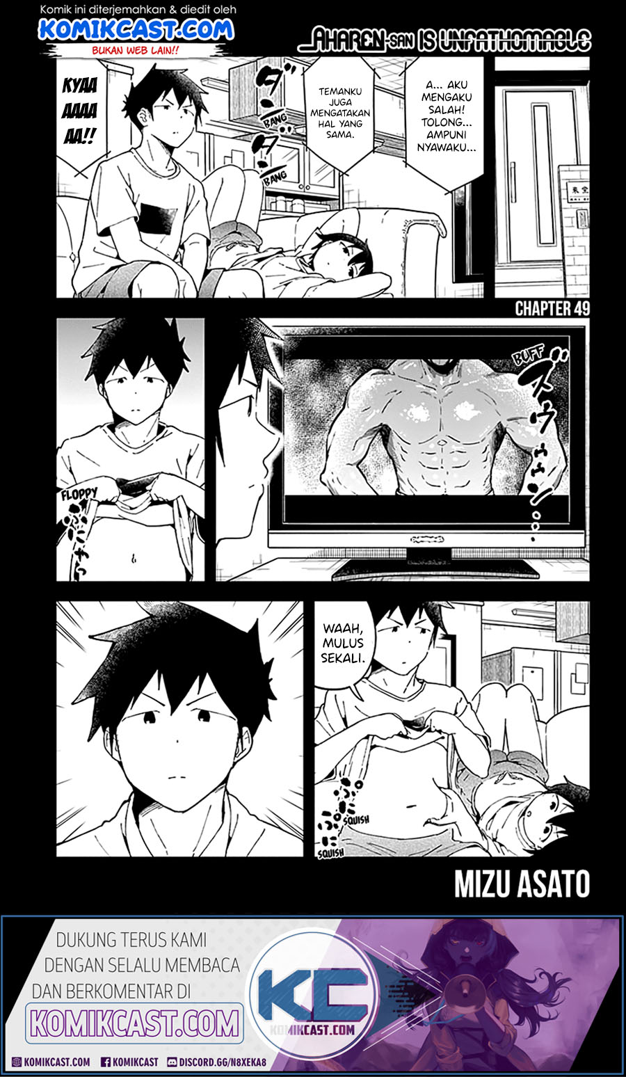 Aharen-san wa Hakarenai Chapter 49 - halaman 3