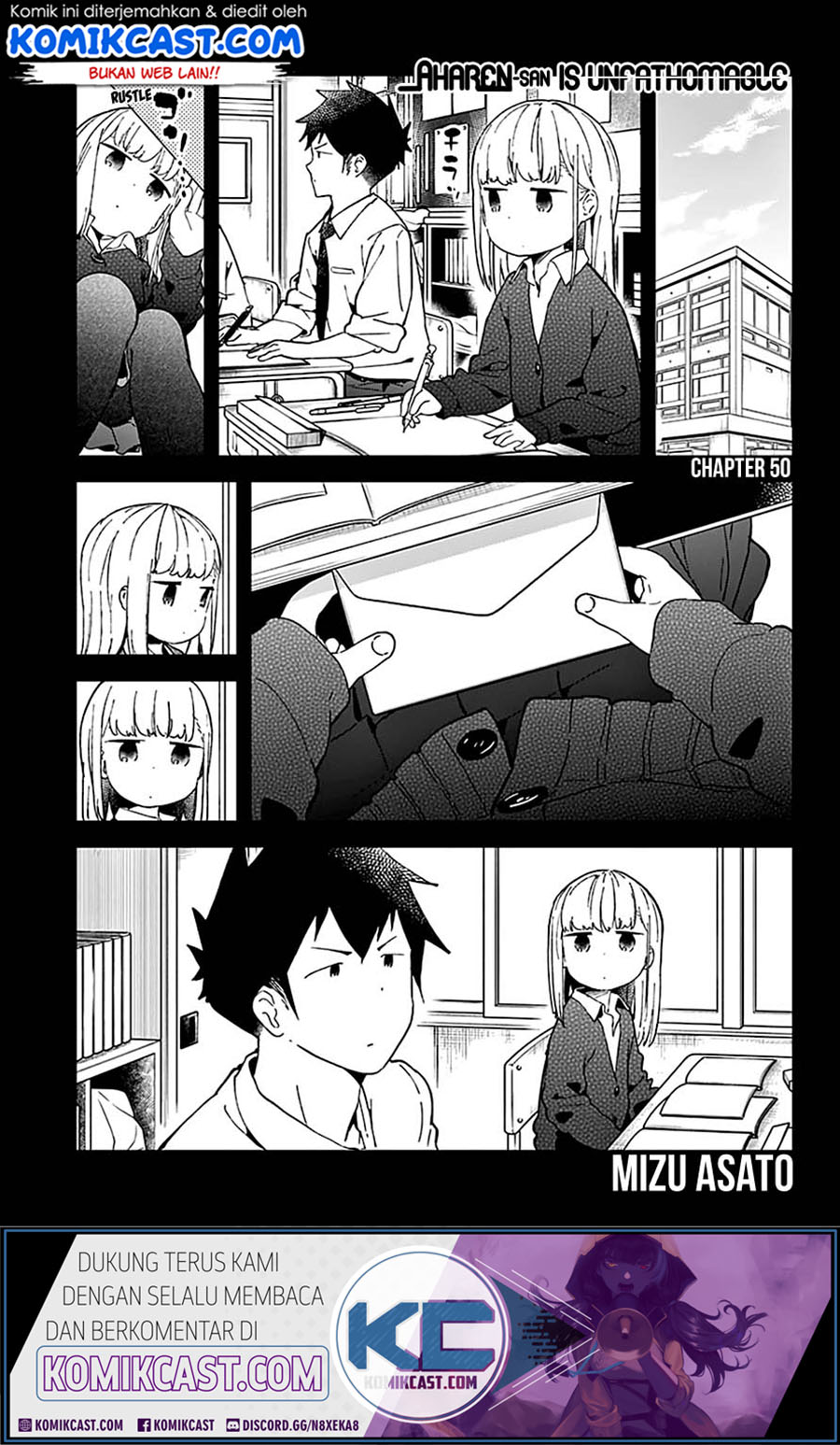 Aharen-san wa Hakarenai Chapter 50 - halaman 3