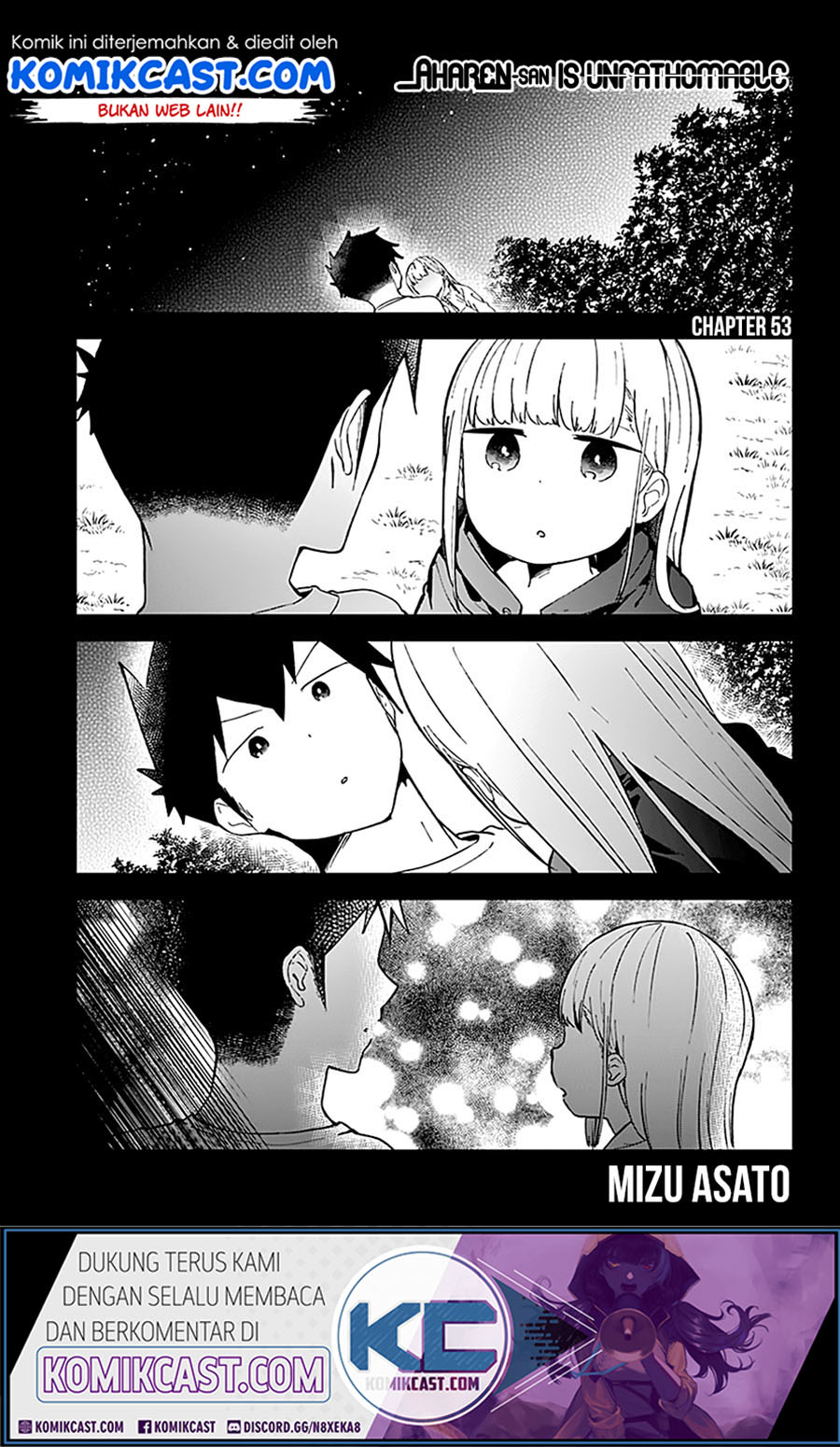 Aharen-san wa Hakarenai Chapter 53 - halaman 3