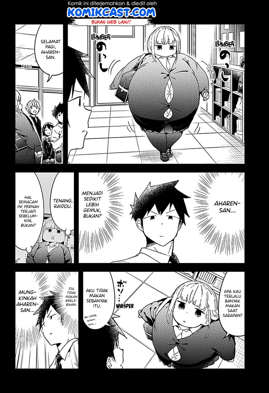 Aharen-san wa Hakarenai Chapter 55 - halaman 4