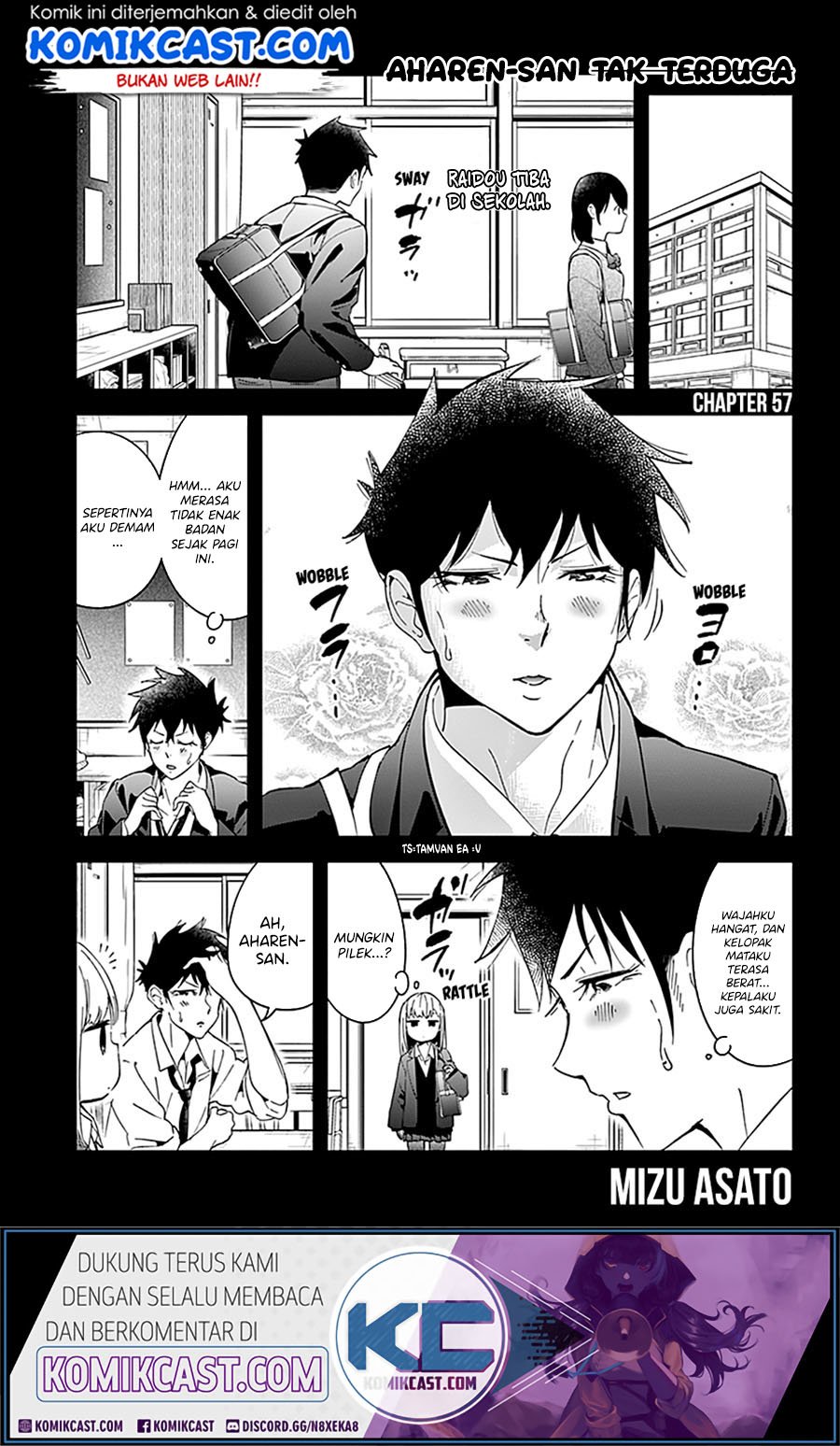 Aharen-san wa Hakarenai Chapter 57 - halaman 3