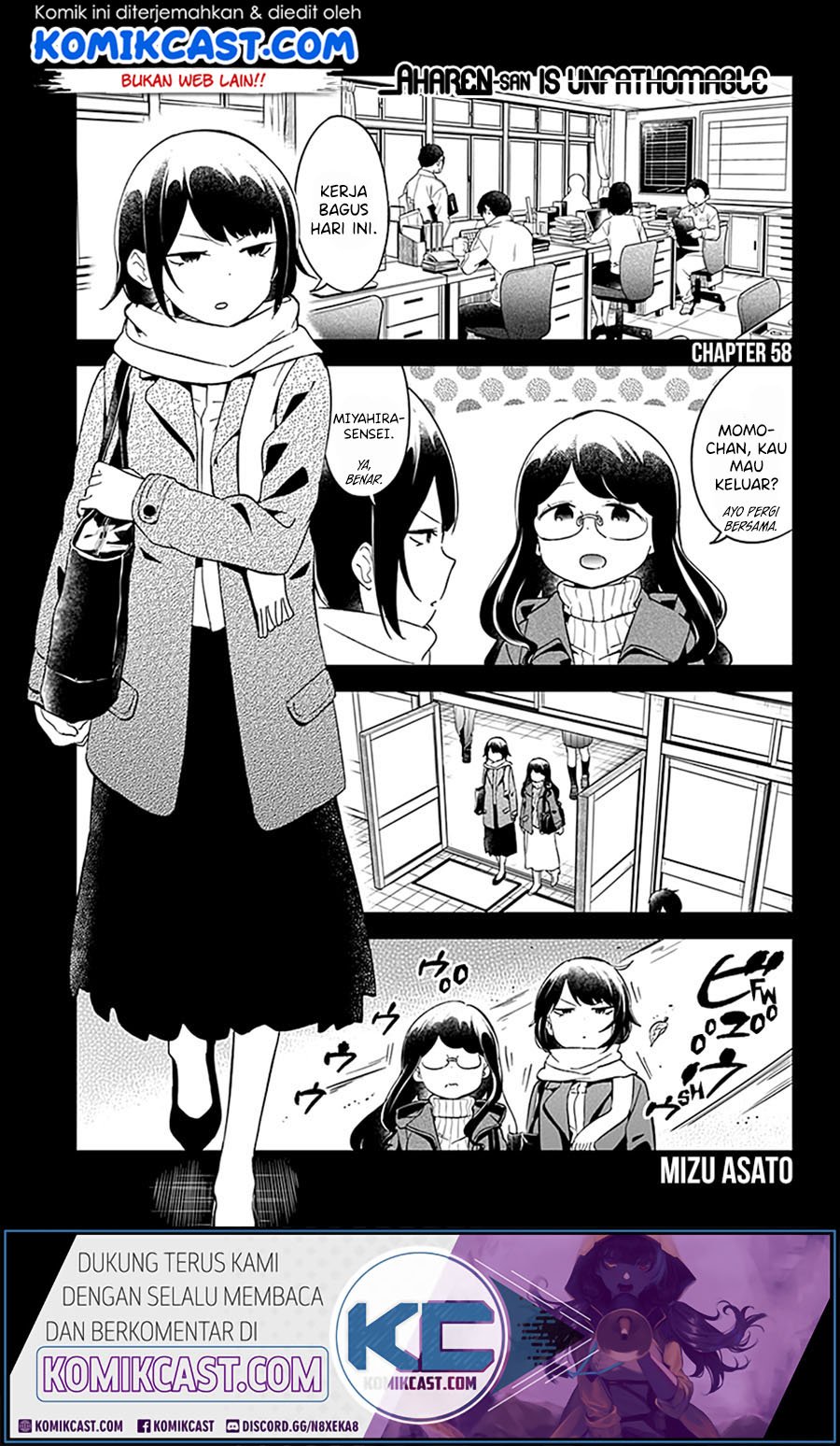 Aharen-san wa Hakarenai Chapter 58 - halaman 3