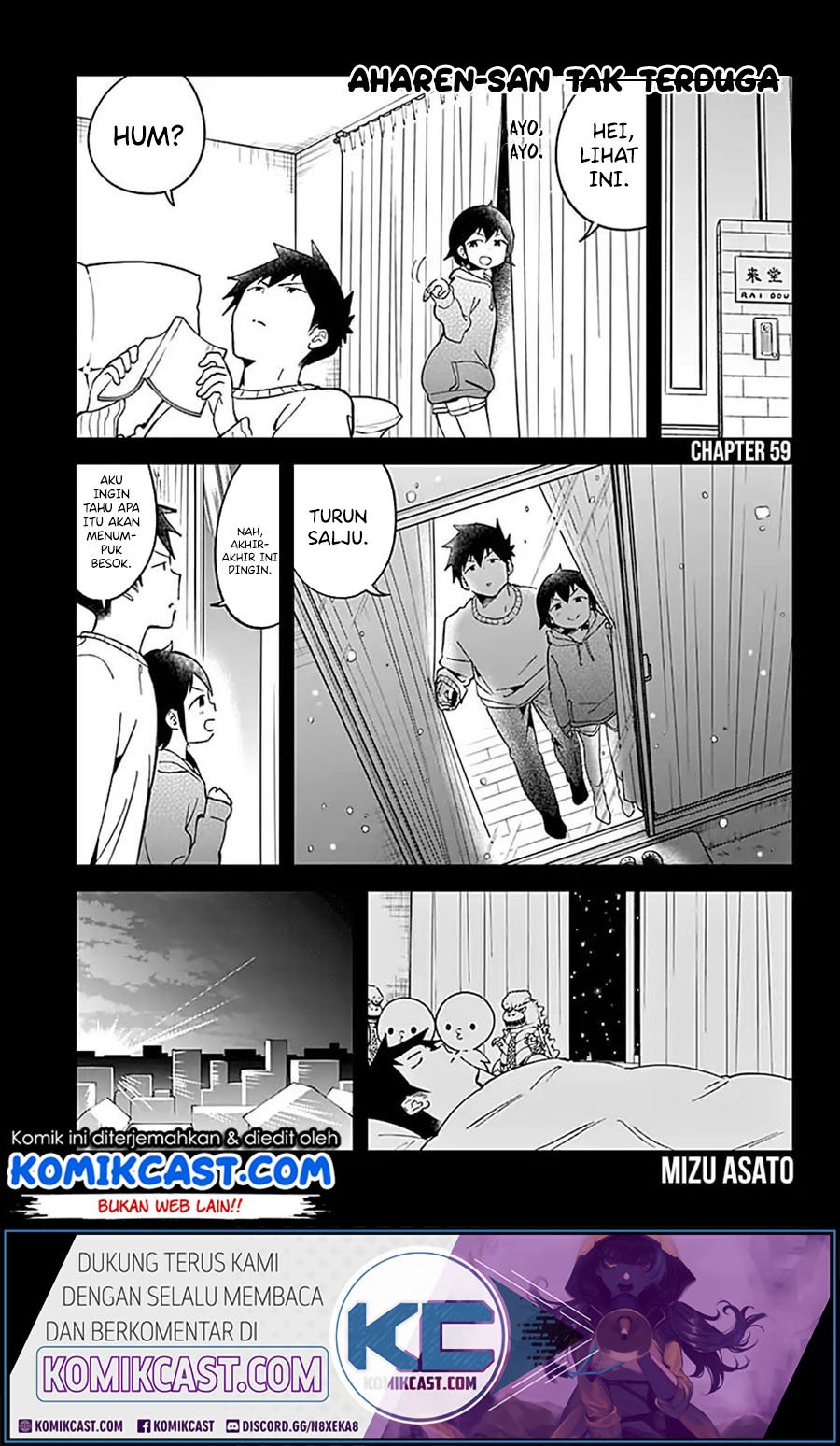 Aharen-san wa Hakarenai Chapter 59 - halaman 2