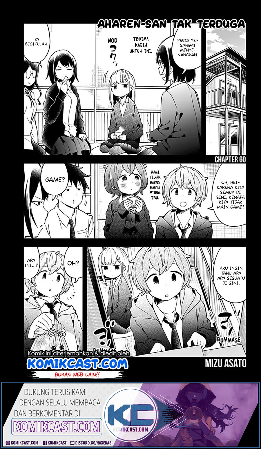 Aharen-san wa Hakarenai Chapter 60 - halaman 2